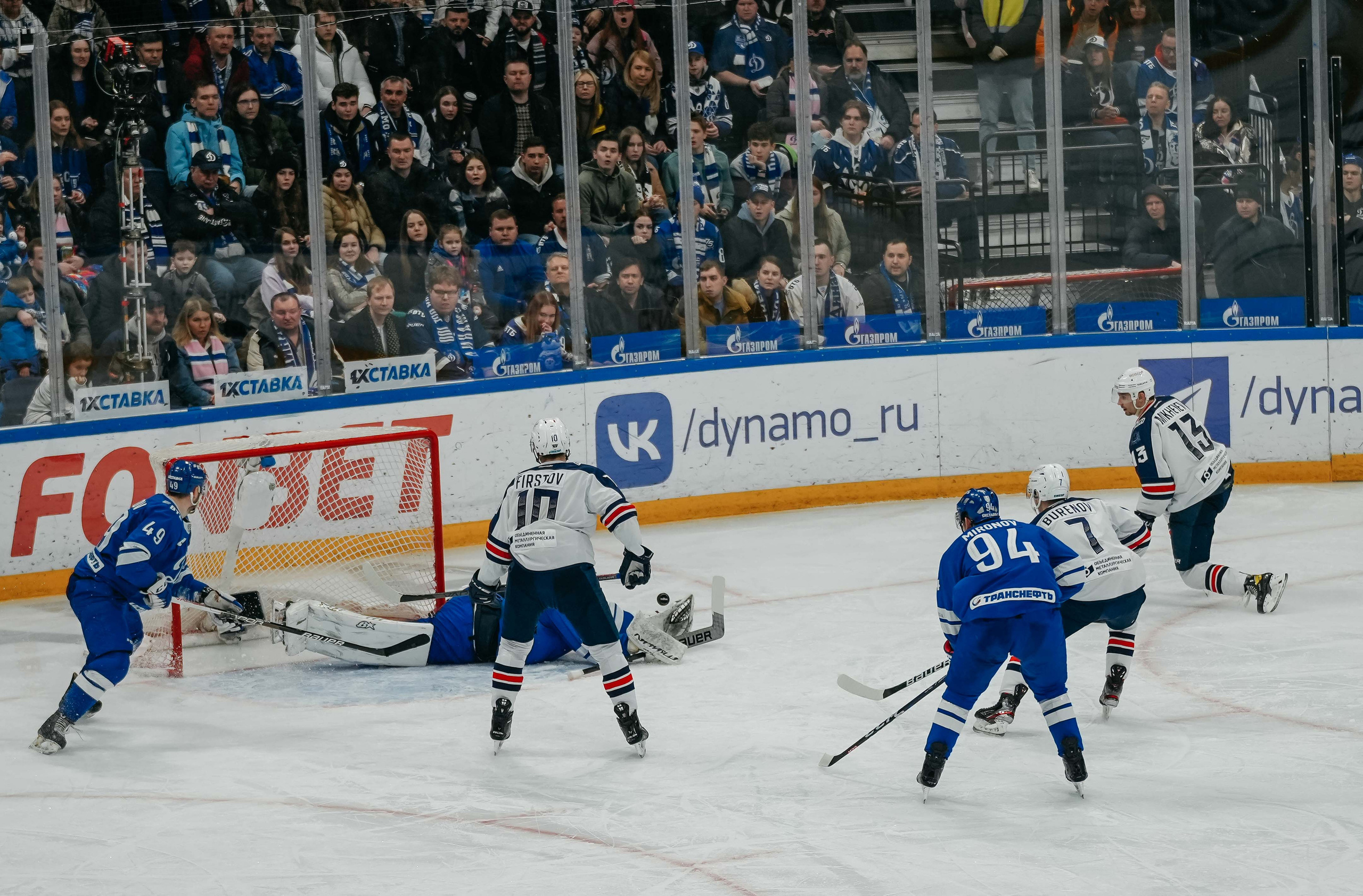 Хоккей. Репортаж. Динамо-Торпедо 2023. Event фотограф Степанова Александра