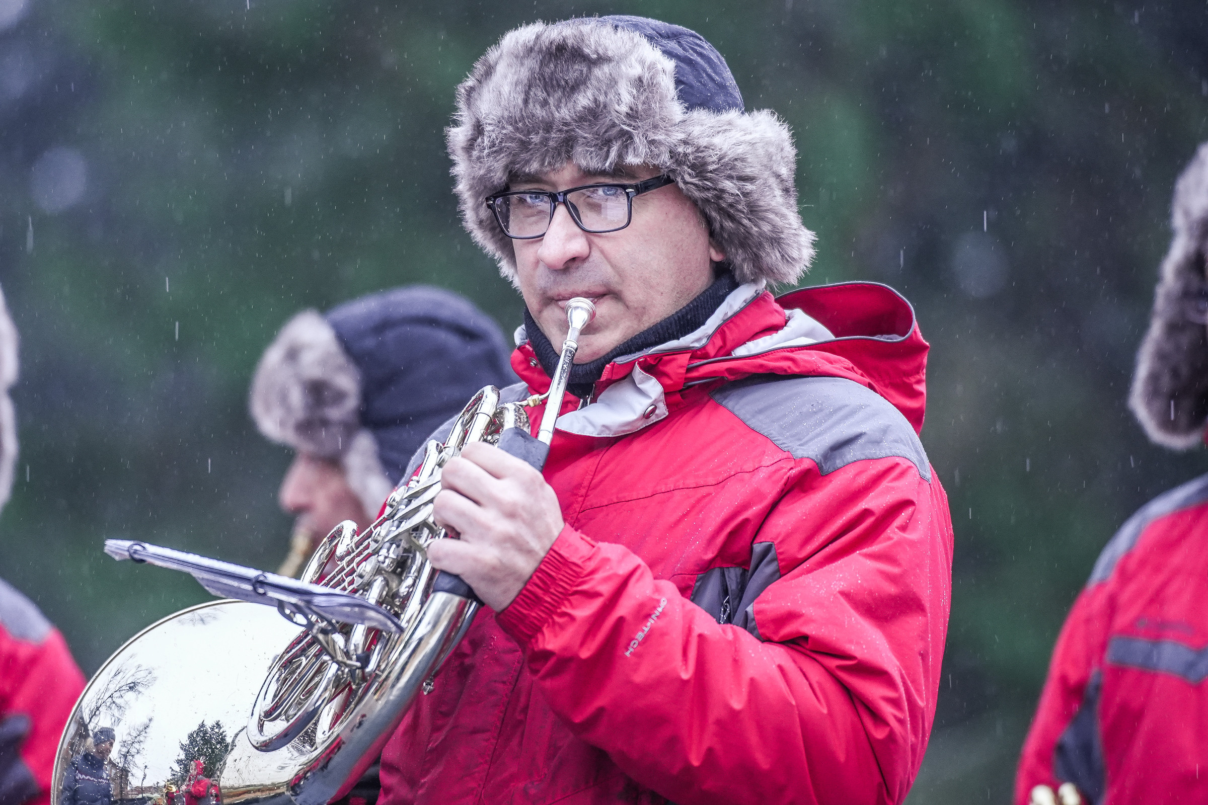 Спил Кремлевской ёлки под Волоколамском. Event фотограф Степанова Александра