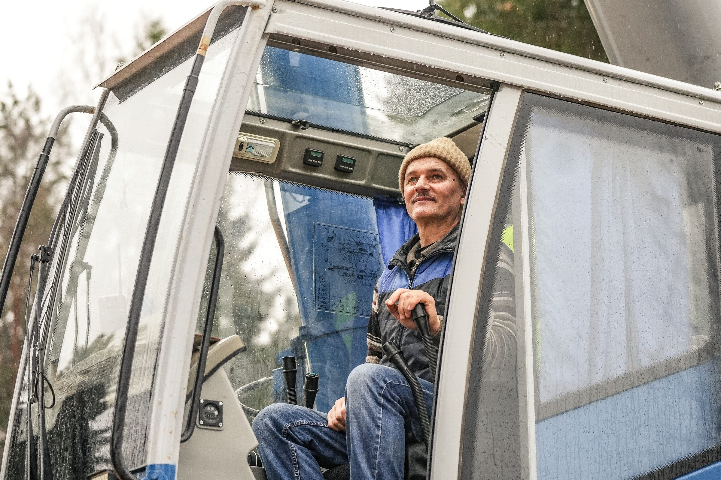 Спил Кремлевской ёлки под Волоколамском. Event фотограф Степанова Александра