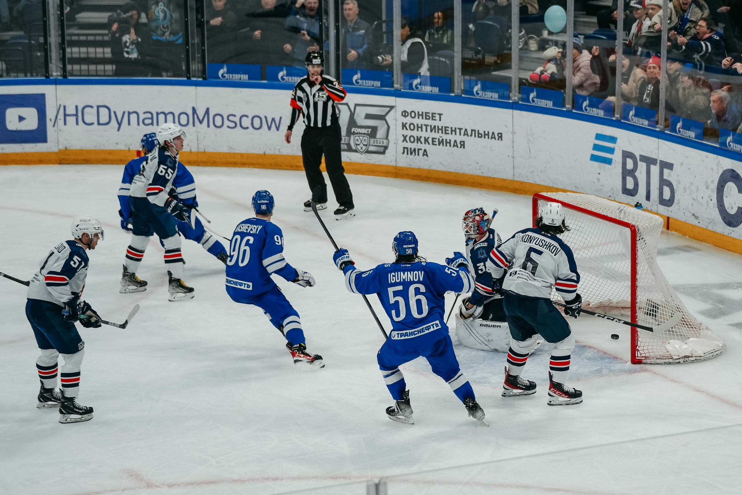 Хоккей. Репортаж. Динамо-Торпедо 2023. Event фотограф Степанова Александра