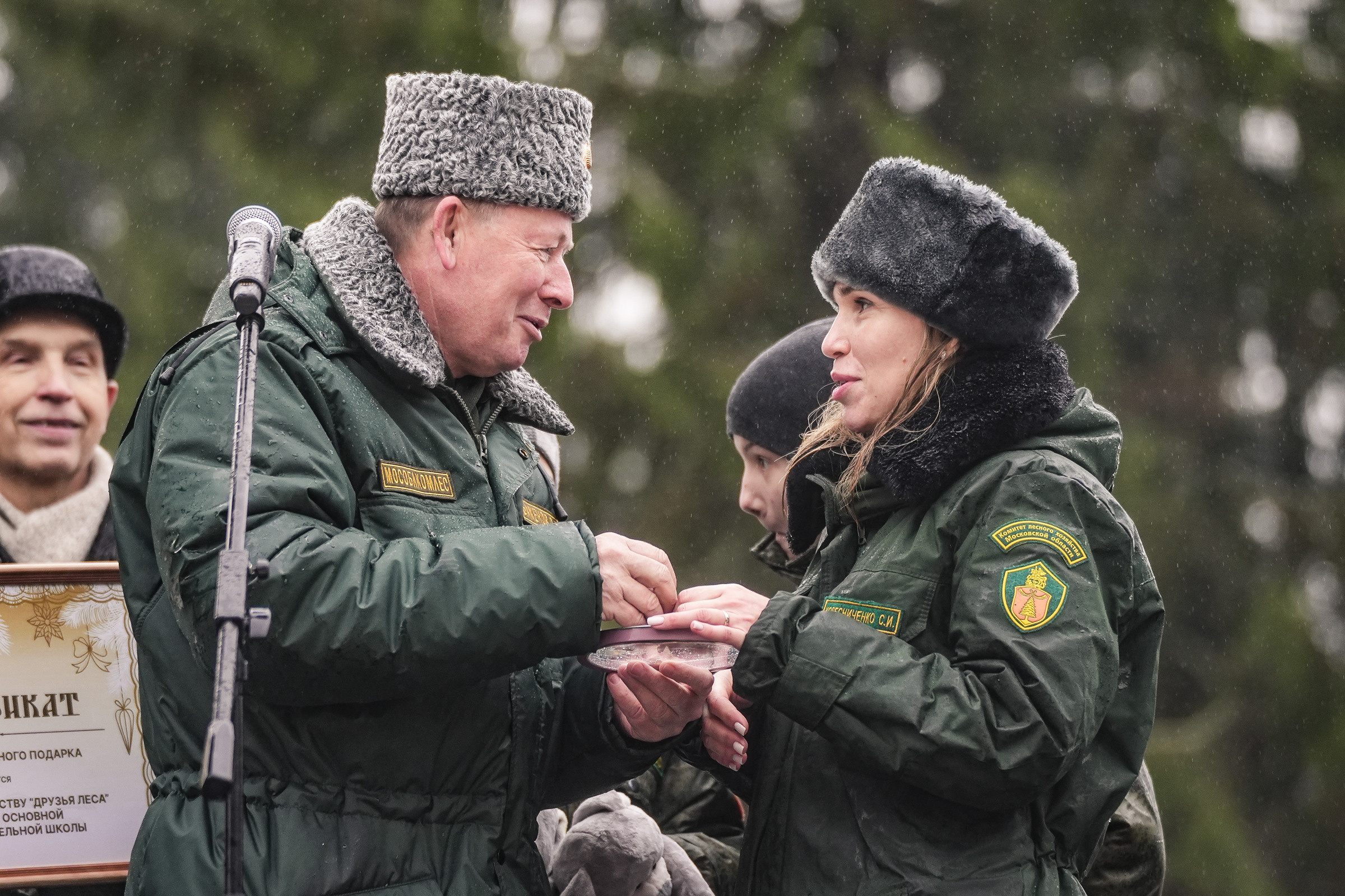 Спил Кремлевской ёлки под Волоколамском. Event фотограф Степанова Александра