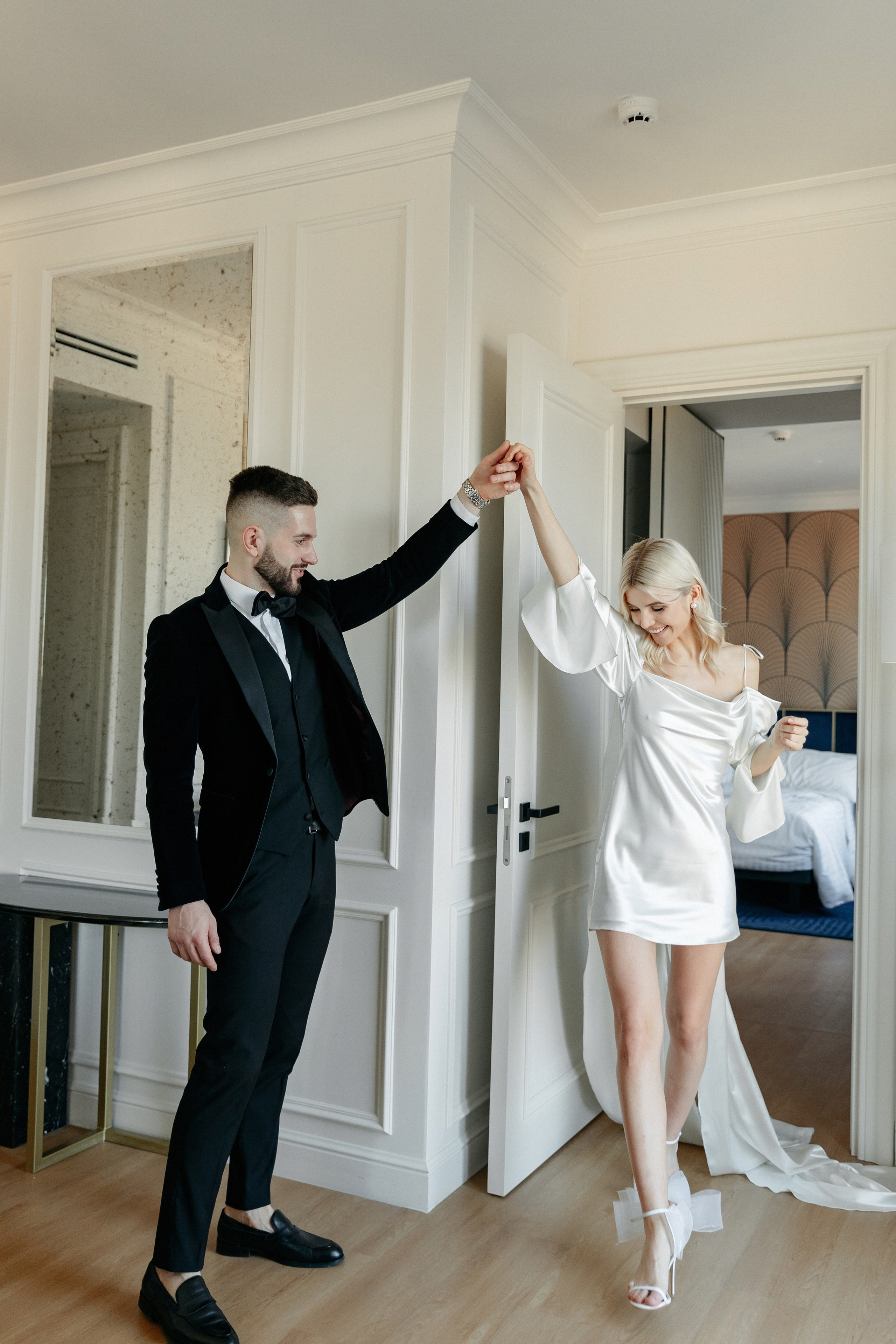 Татьяна и Алексей в отеле Мариотт АРХИВ. Свадебный фотограф Москва