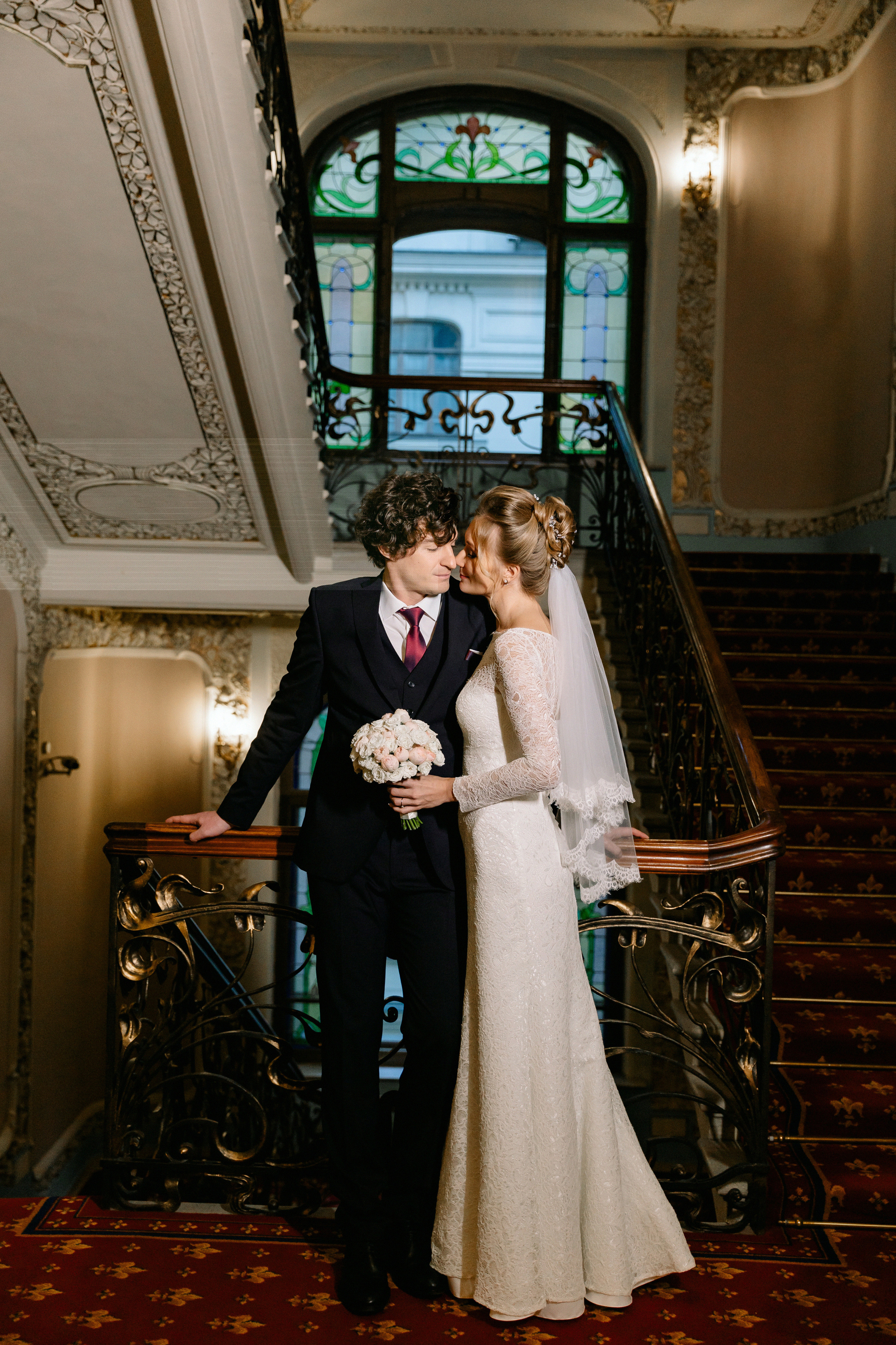 АРХИВ Полина и Егор. Отель Националь. Свадебный фотограф Москва