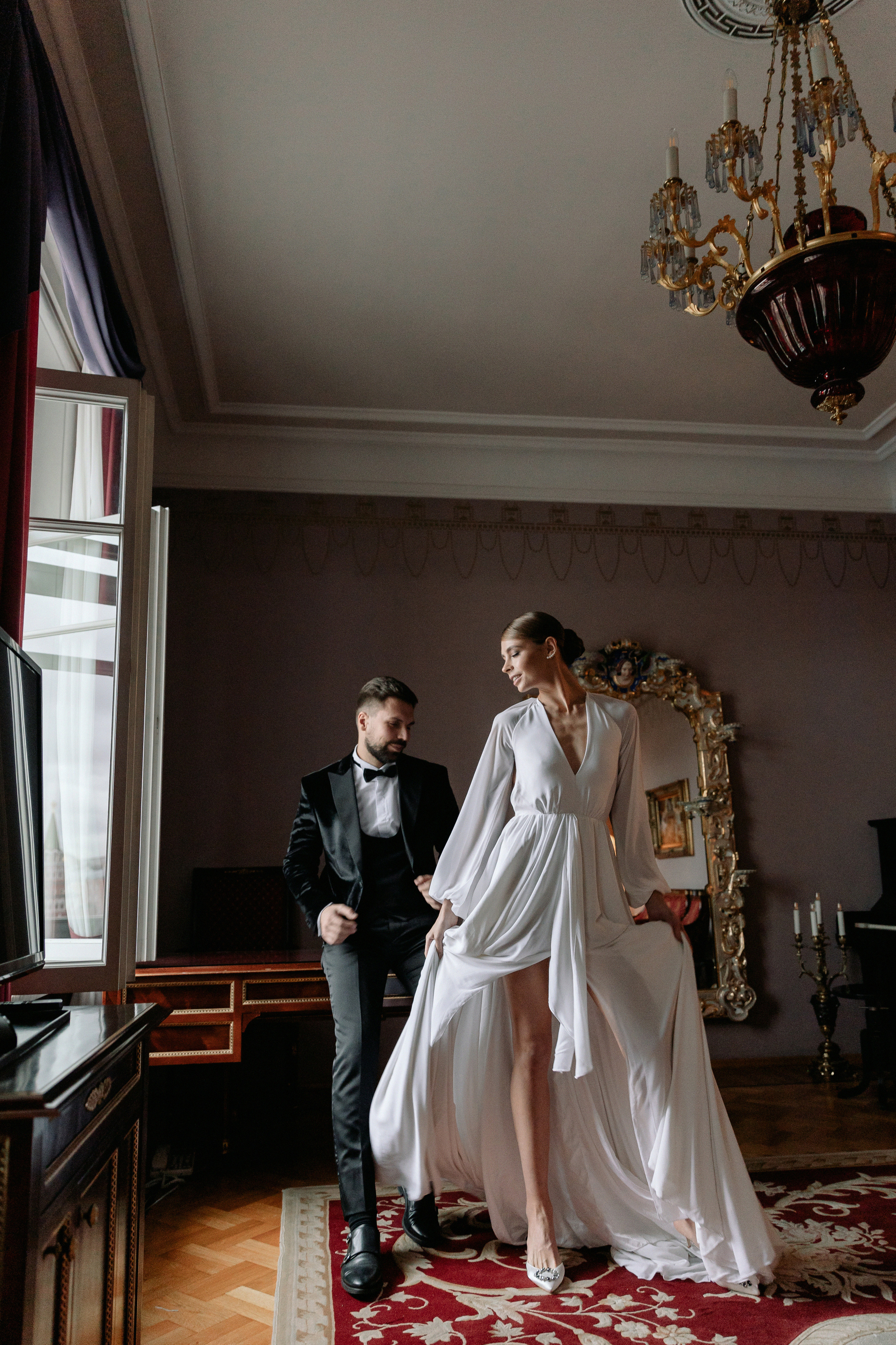 Роберт и Луиза: свадебный день в отеле НАЦИОНАЛЬ. Свадебный фотограф Москва