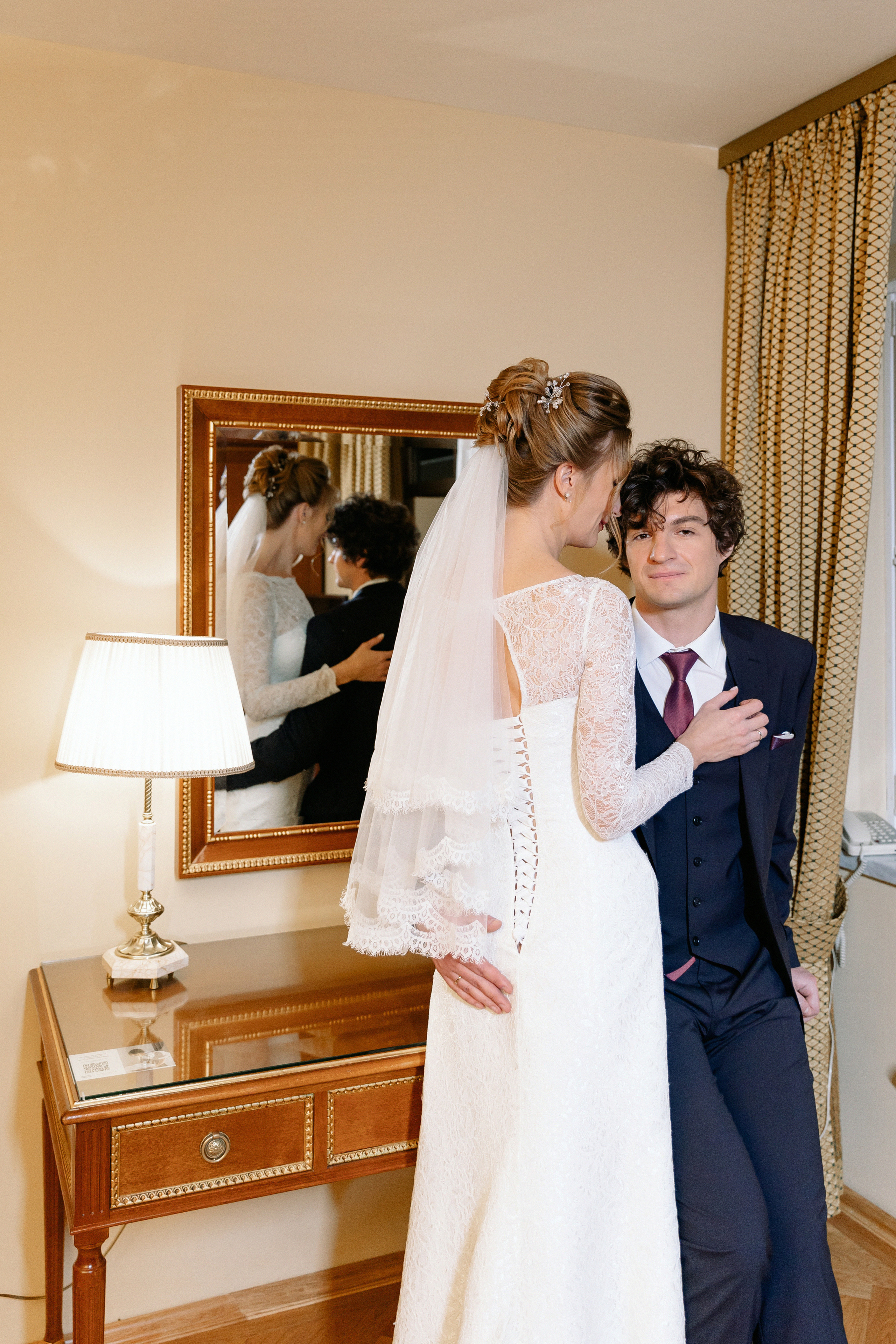 АРХИВ Полина и Егор. Отель Националь. Свадебный фотограф Москва