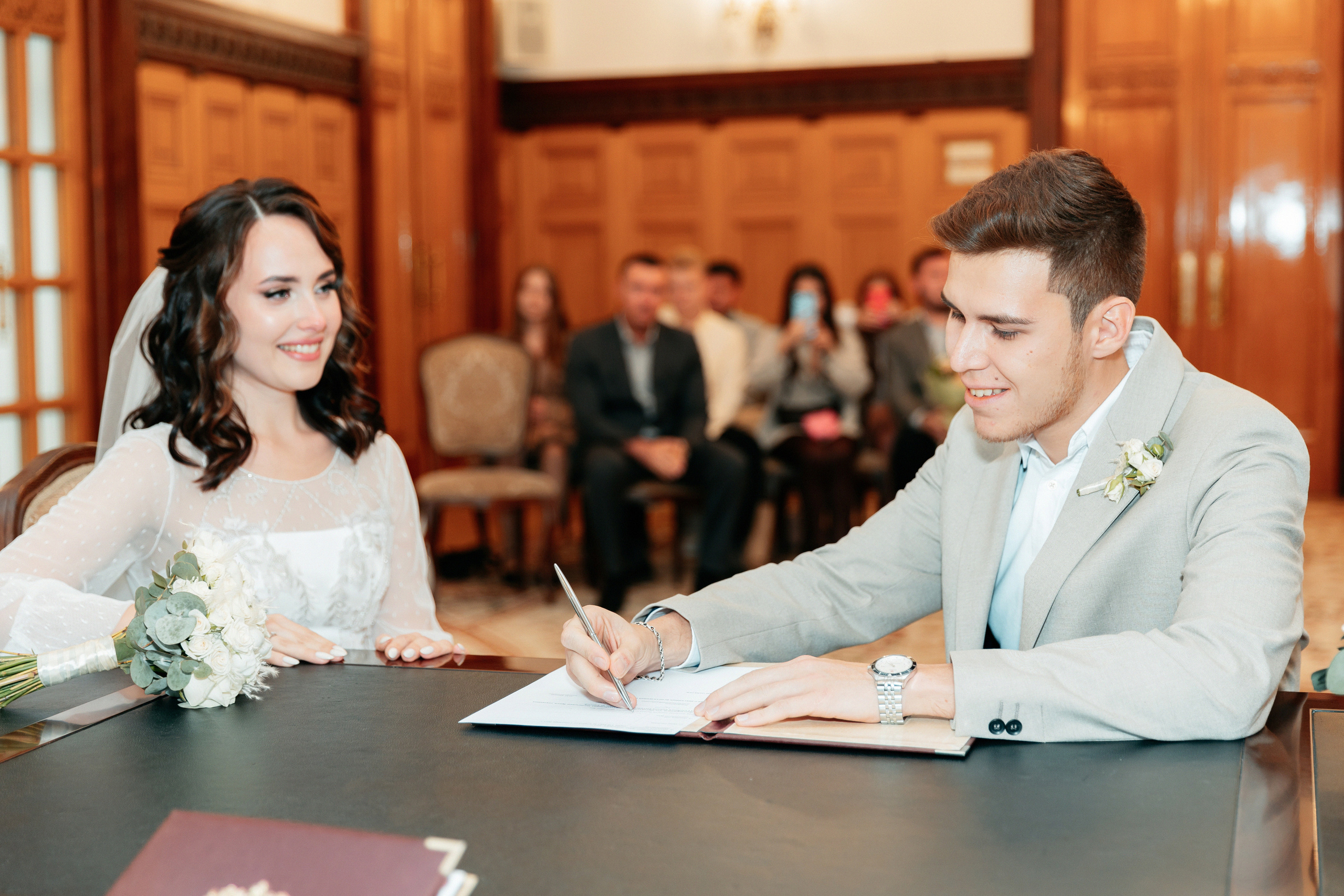 АРХИВ Наталья и Роман. Читальня им Пушкина. Грибоедовский ЗАГС. Свадебный фотограф Москва