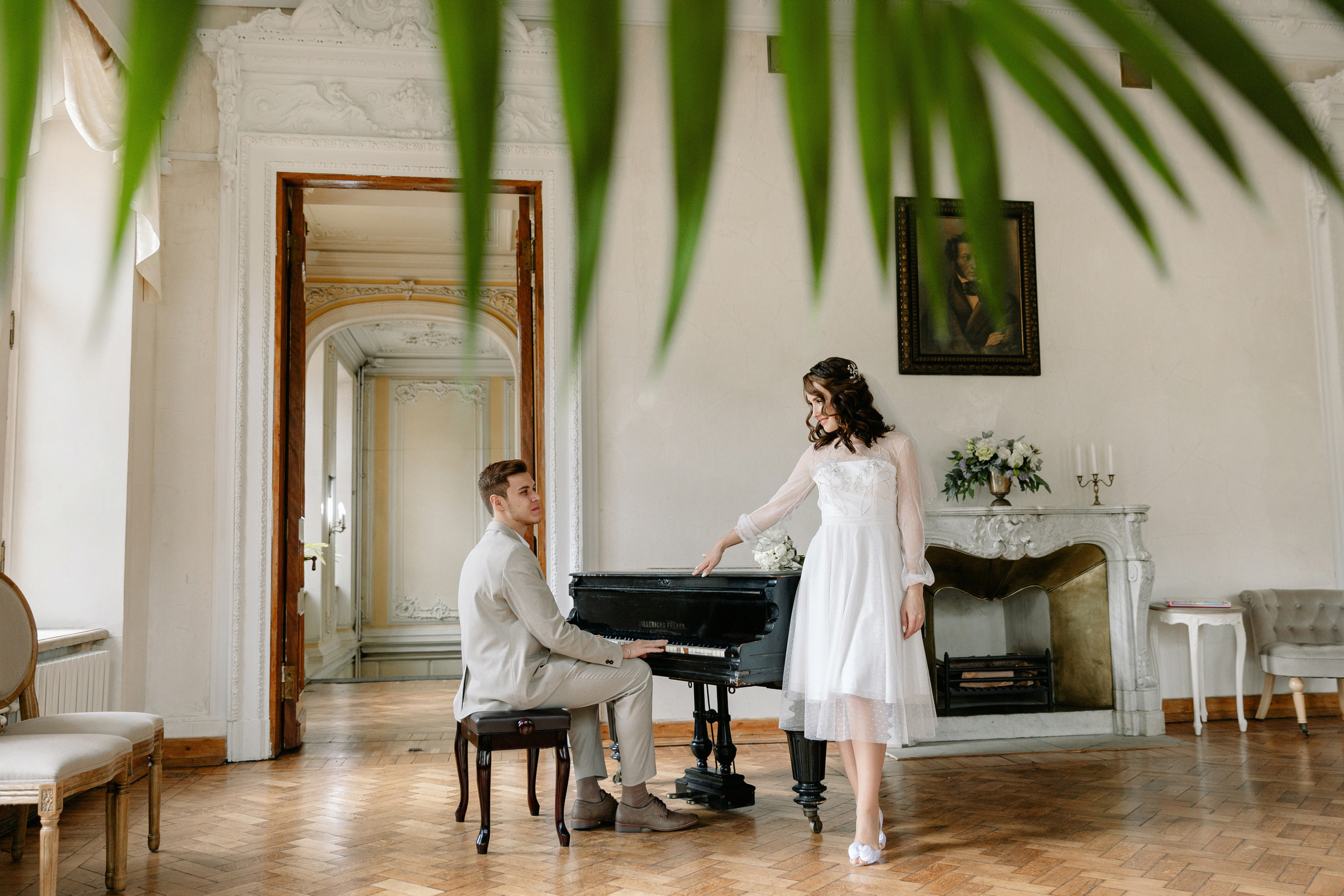 АРХИВ Наталья и Роман. Читальня им Пушкина. Грибоедовский ЗАГС. Свадебный фотограф Москва