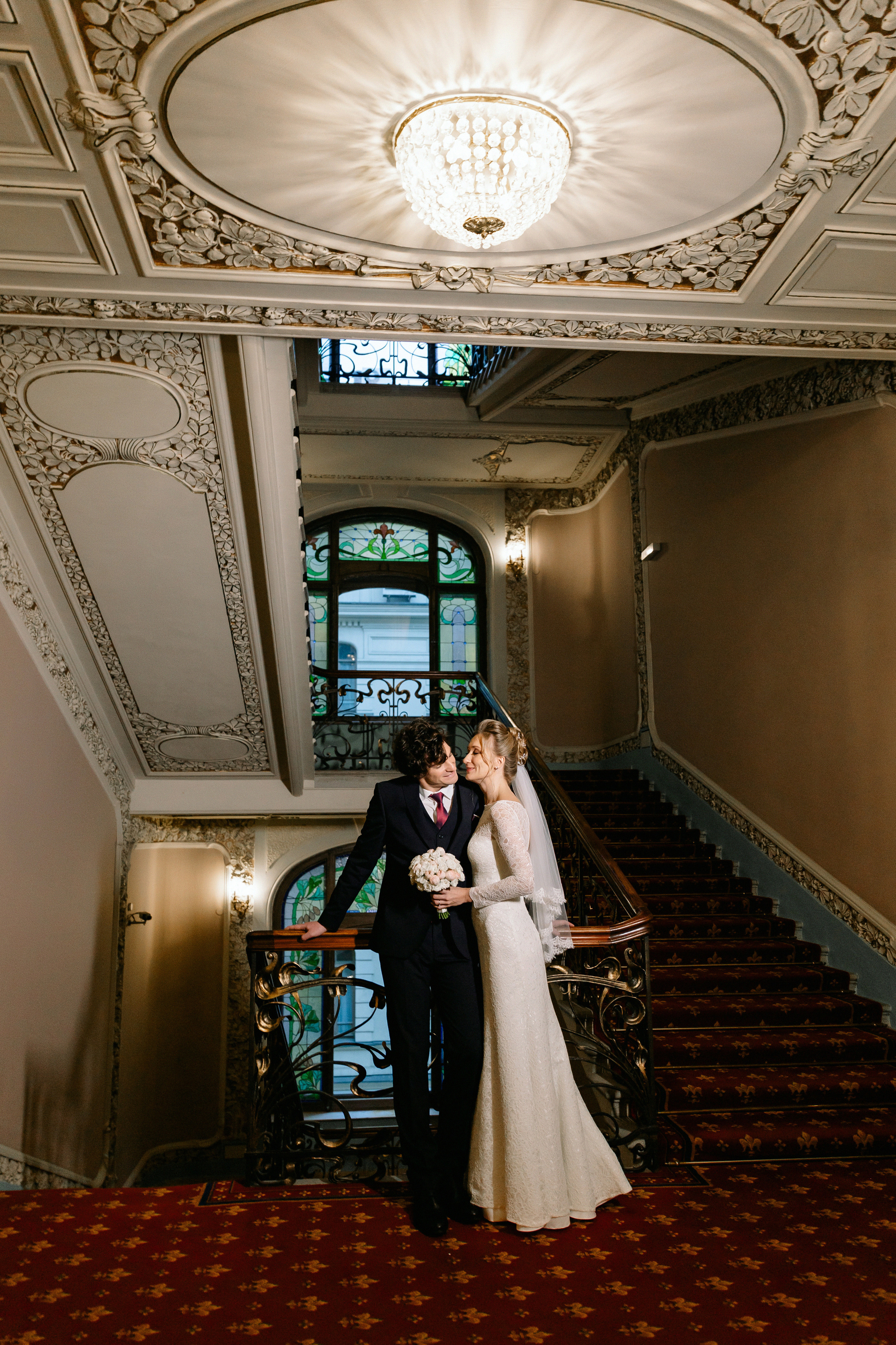 АРХИВ Полина и Егор. Отель Националь. Свадебный фотограф Москва