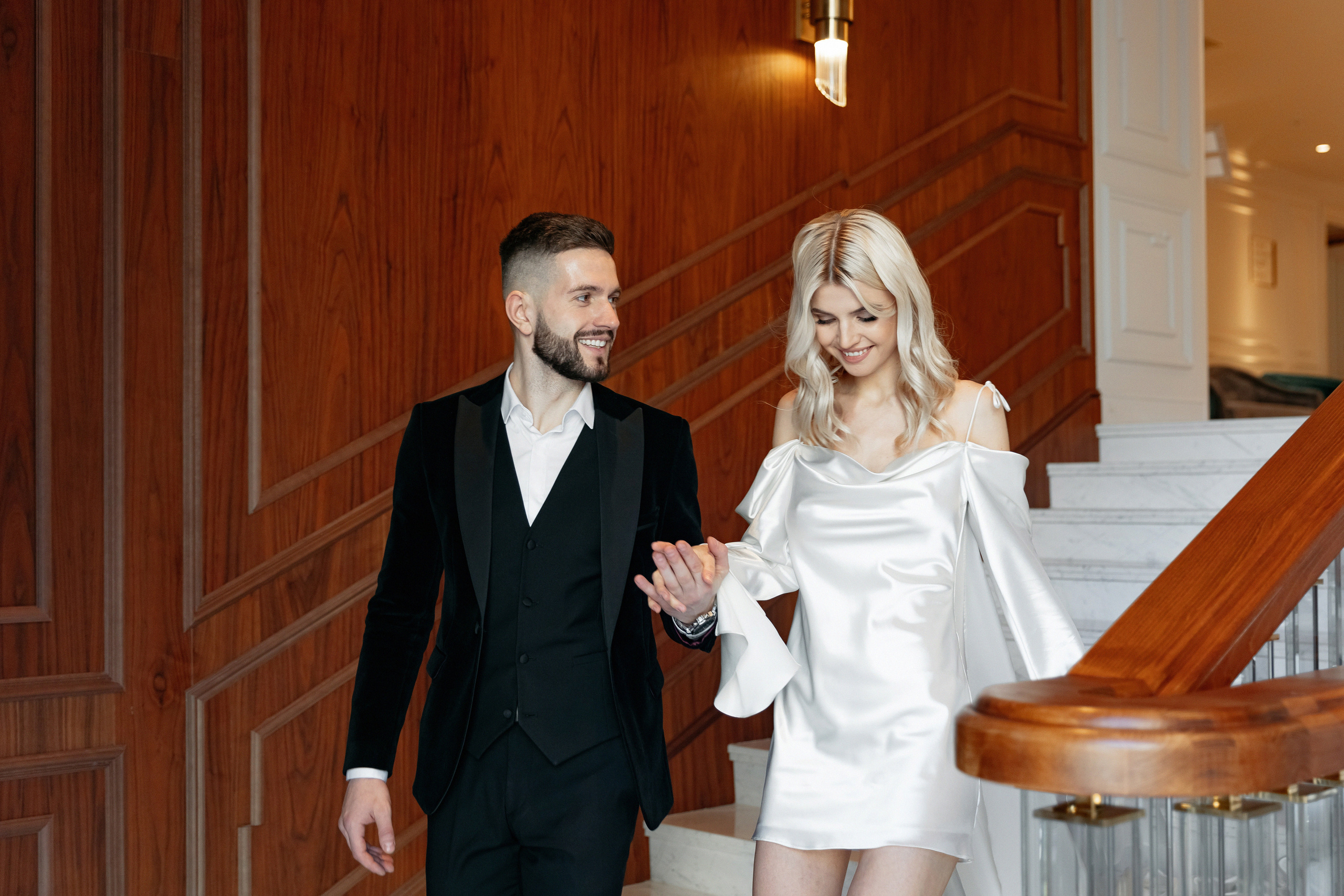 Татьяна и Алексей в отеле Мариотт АРХИВ. Свадебный фотограф Москва