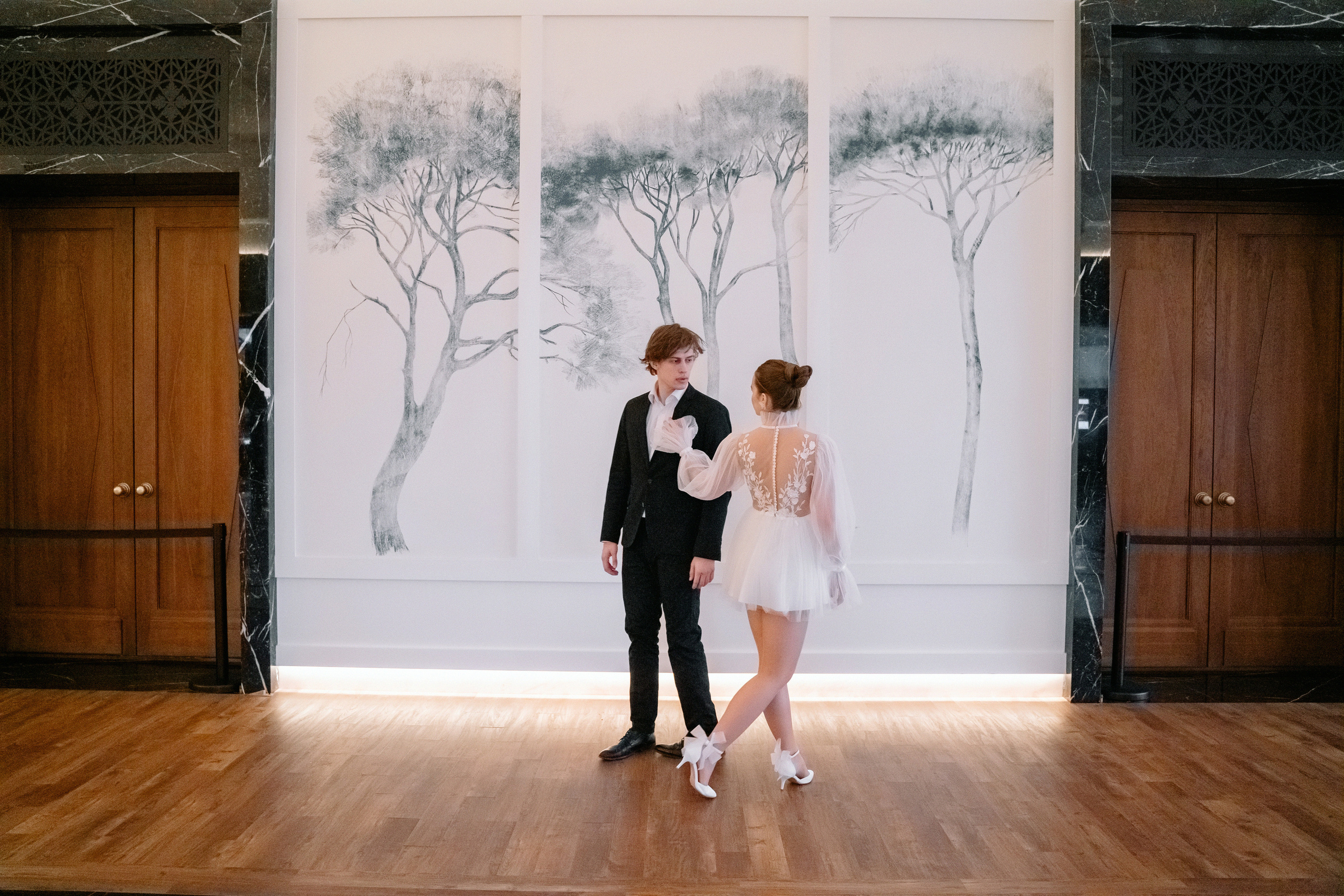 АРХИВ Ирина и Игорь: романтика в кинотеатре ХУДОЖЕСТВЕННЫЙ. Свадебный фотограф Москва