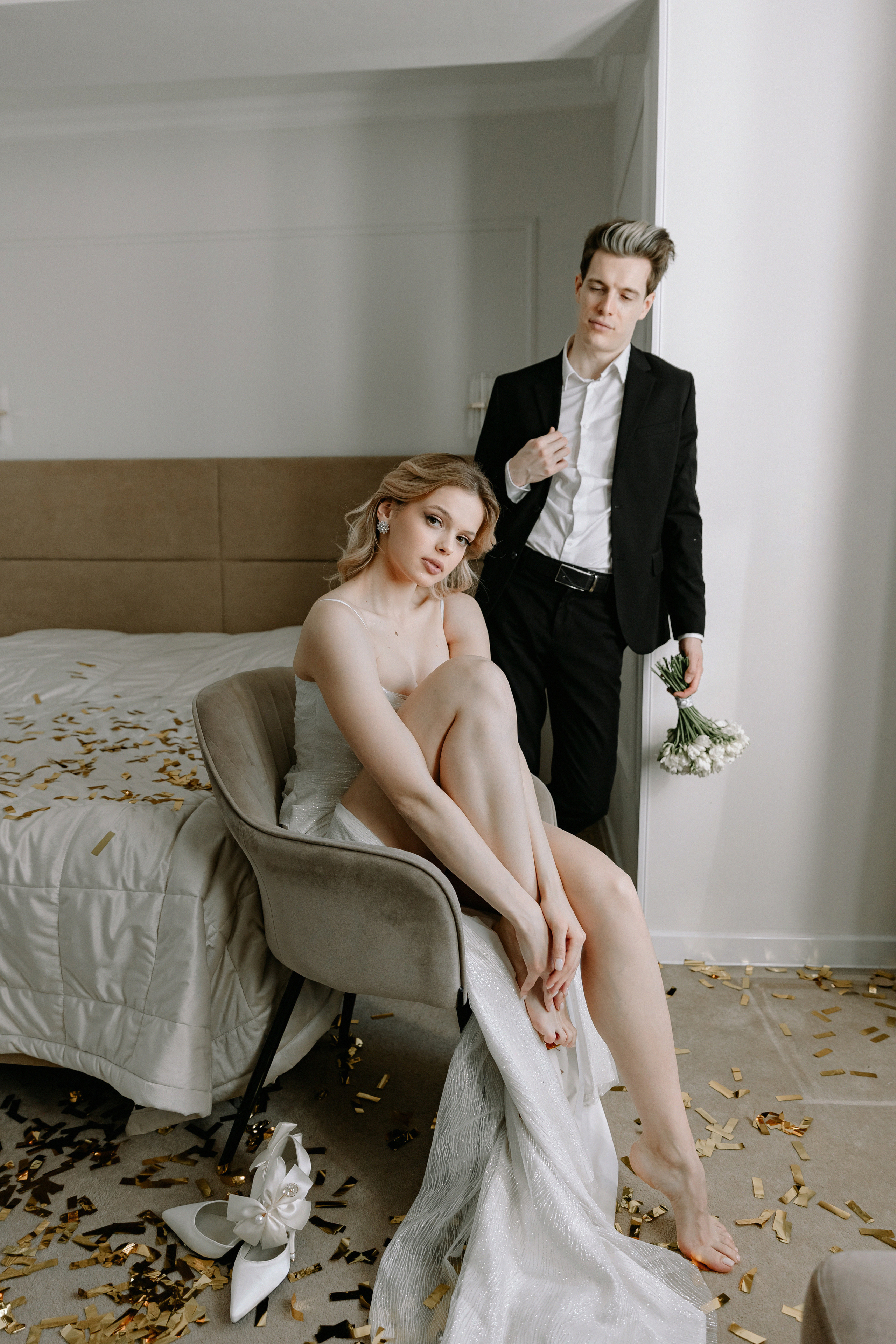 АРХИВ Лиза и Виталий: отель Люмьер. Свадебный фотограф Москва