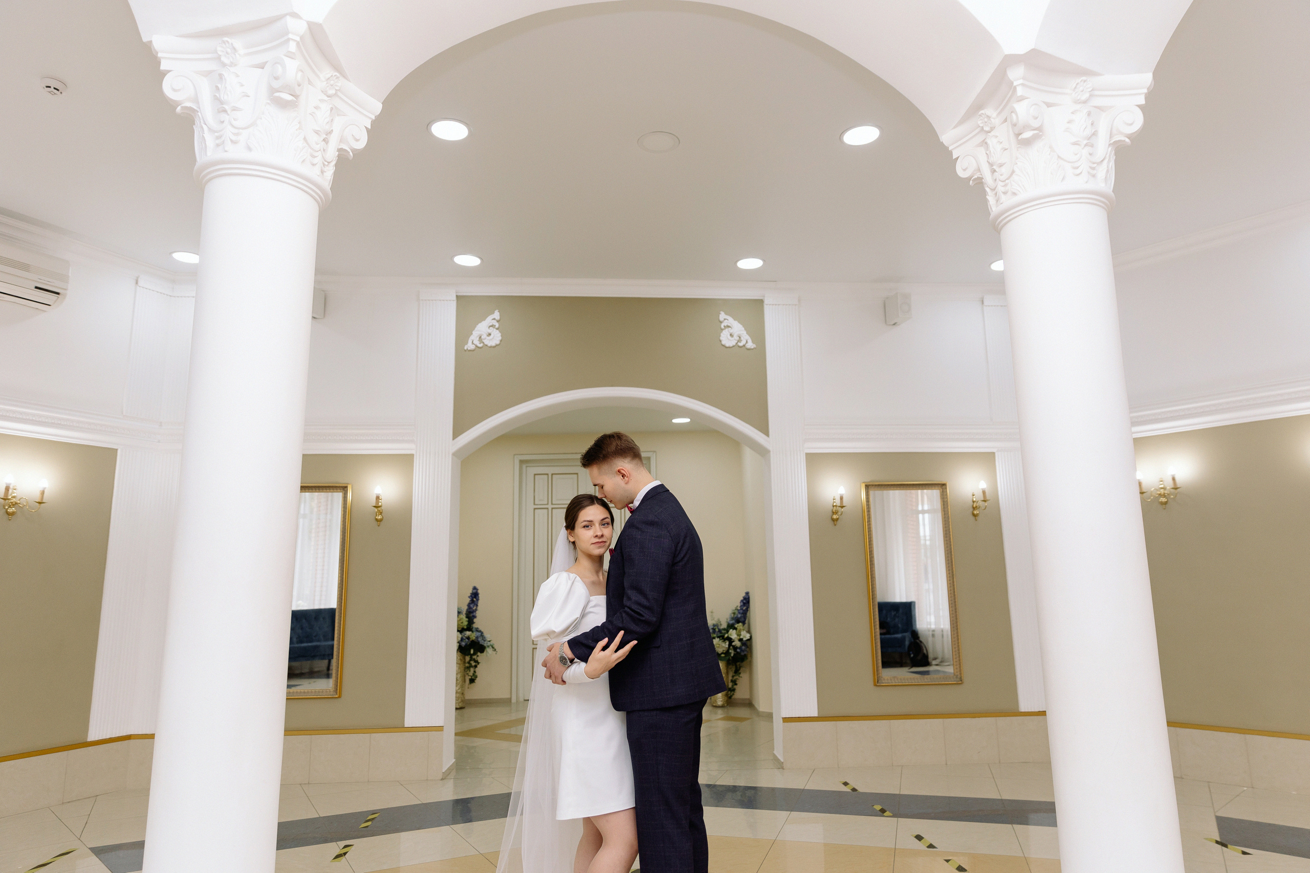 АРХИВ Катя и Андрей, Таганский ЗАГС. Библиотека-читальня имПушкина. Свадебный фотограф Москва