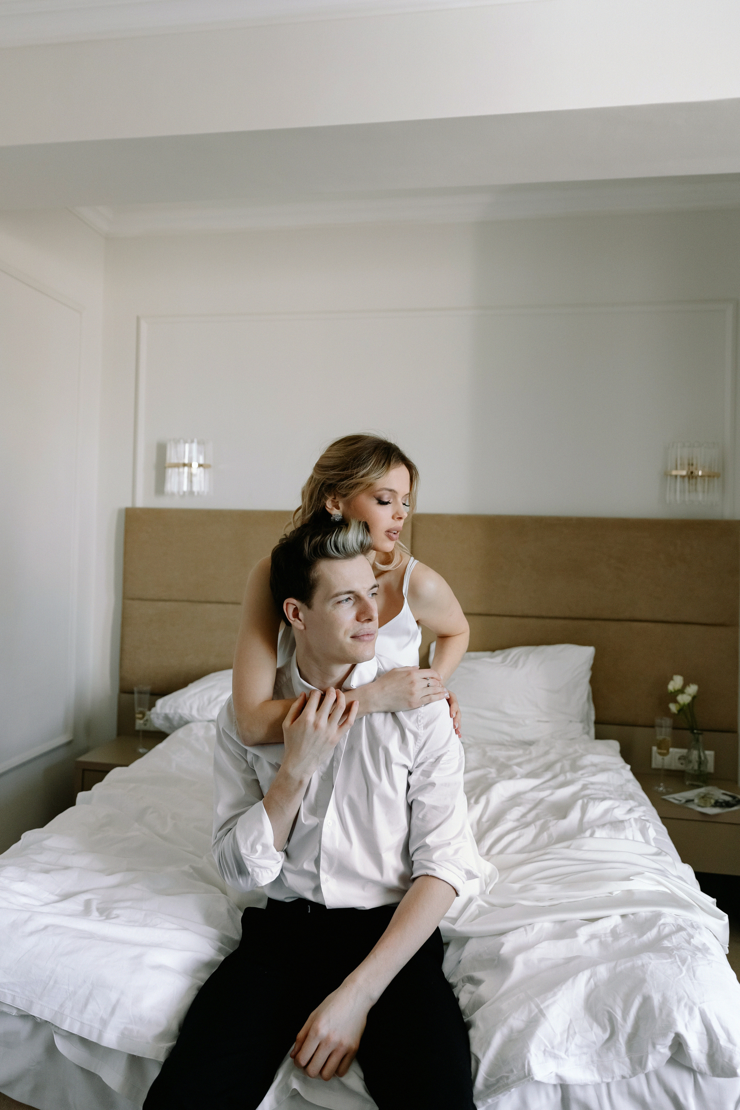 АРХИВ Лиза и Виталий: отель Люмьер. Свадебный фотограф Москва