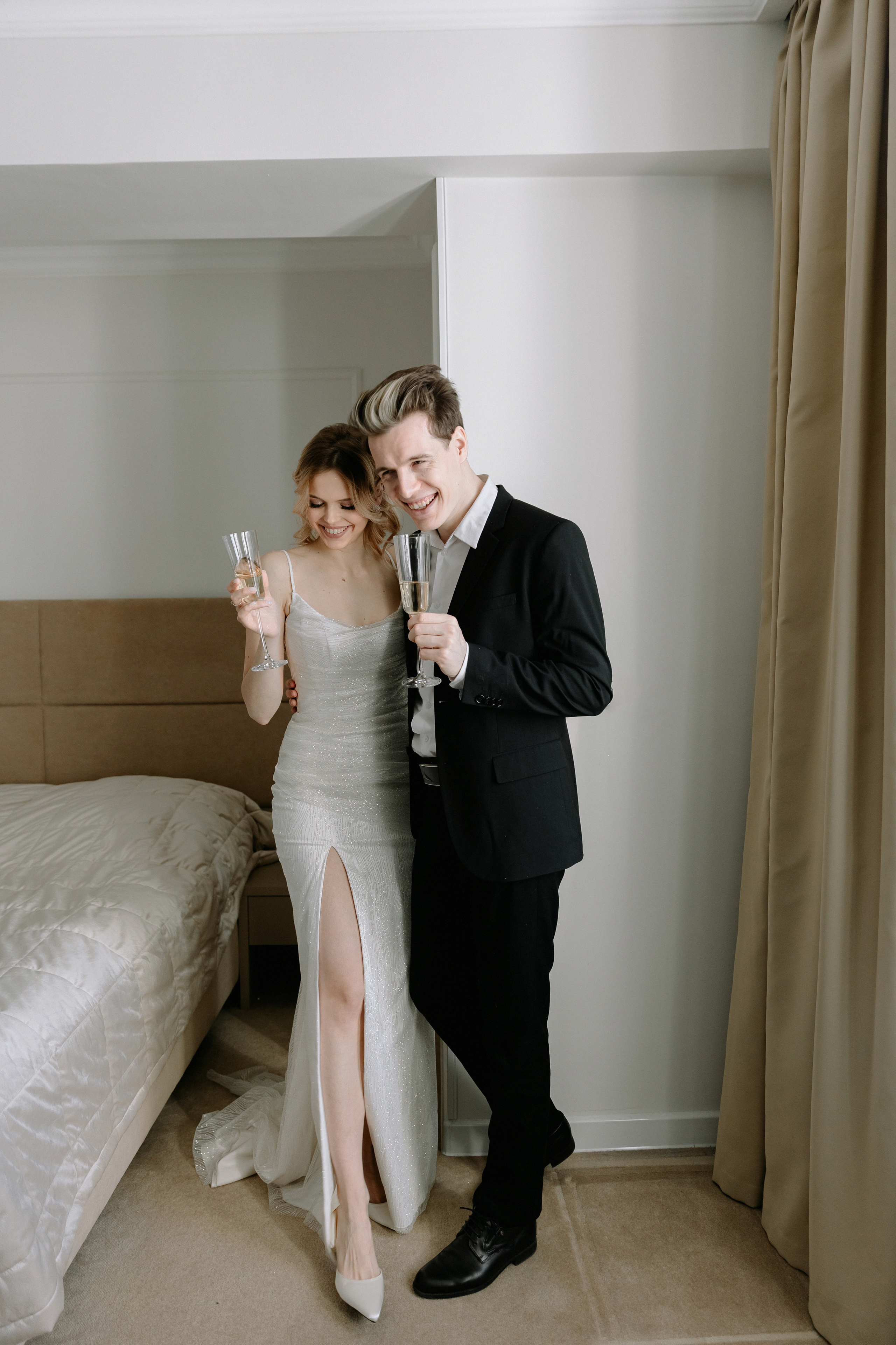 АРХИВ Лиза и Виталий: отель Люмьер. Свадебный фотограф Москва