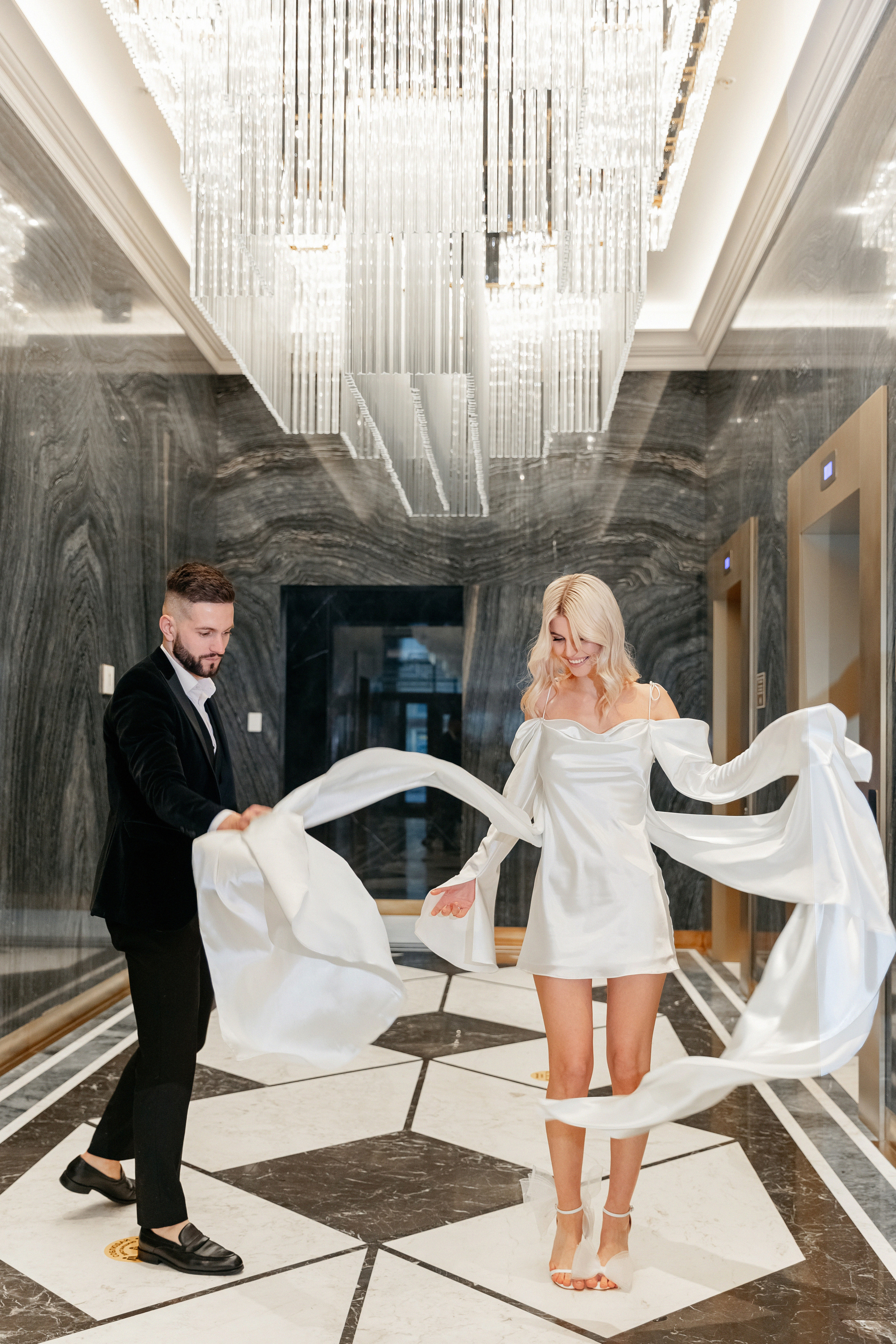 Татьяна и Алексей в отеле Мариотт АРХИВ. Свадебный фотограф Москва