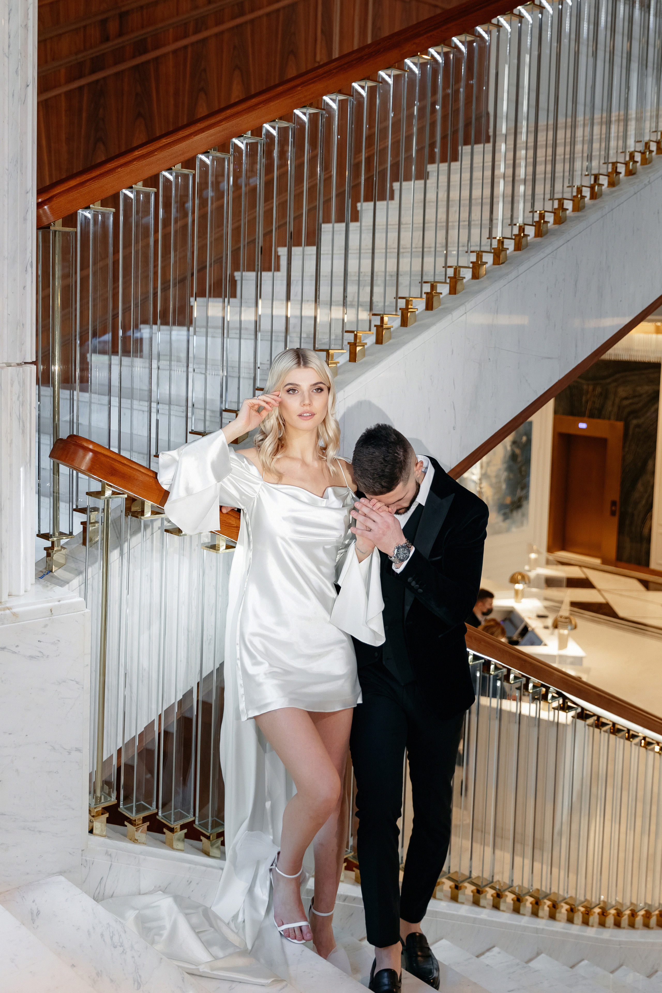 Татьяна и Алексей в отеле Мариотт АРХИВ. Свадебный фотограф Москва