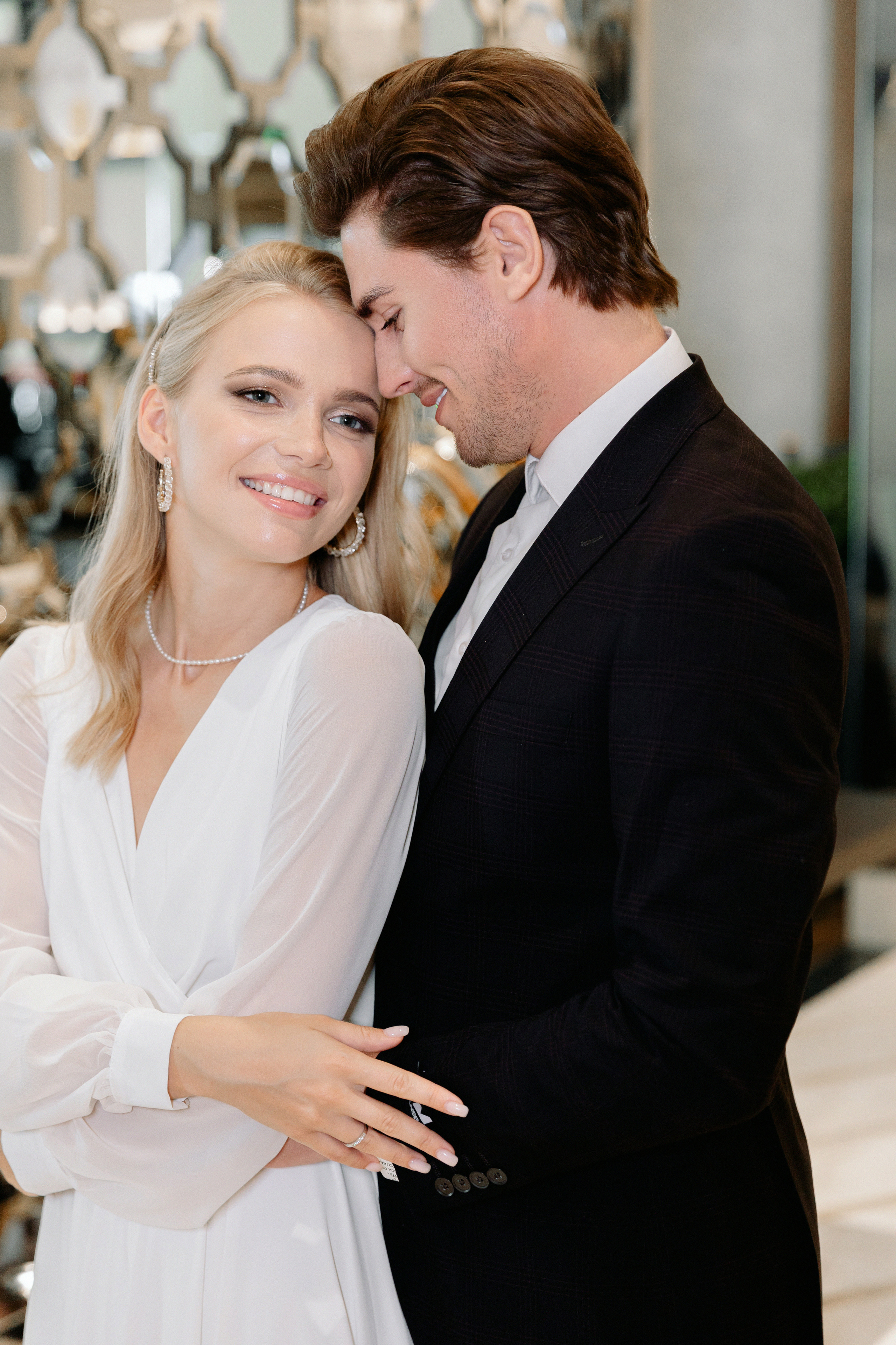 Елена и Адам в самом свадебном отеле ХАЯТ. Свадебный фотограф Москва