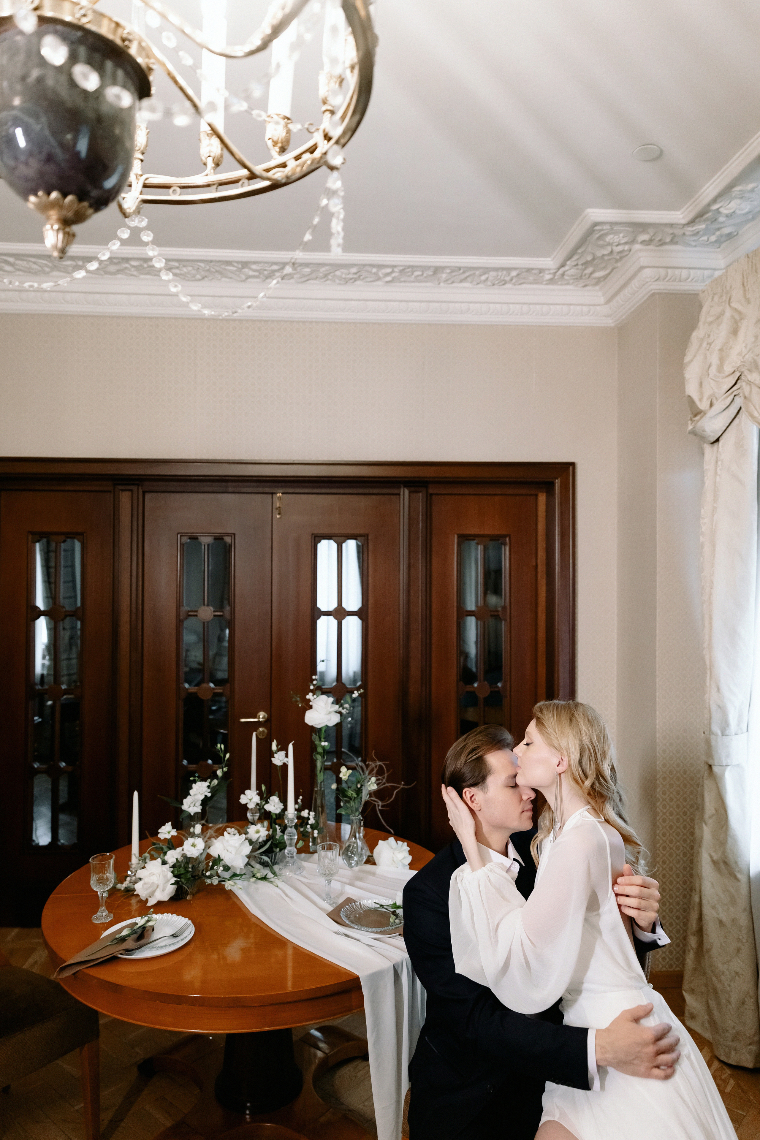 Никита и Мария: отель Хилтон Ленинградская. Свадебный фотограф Москва