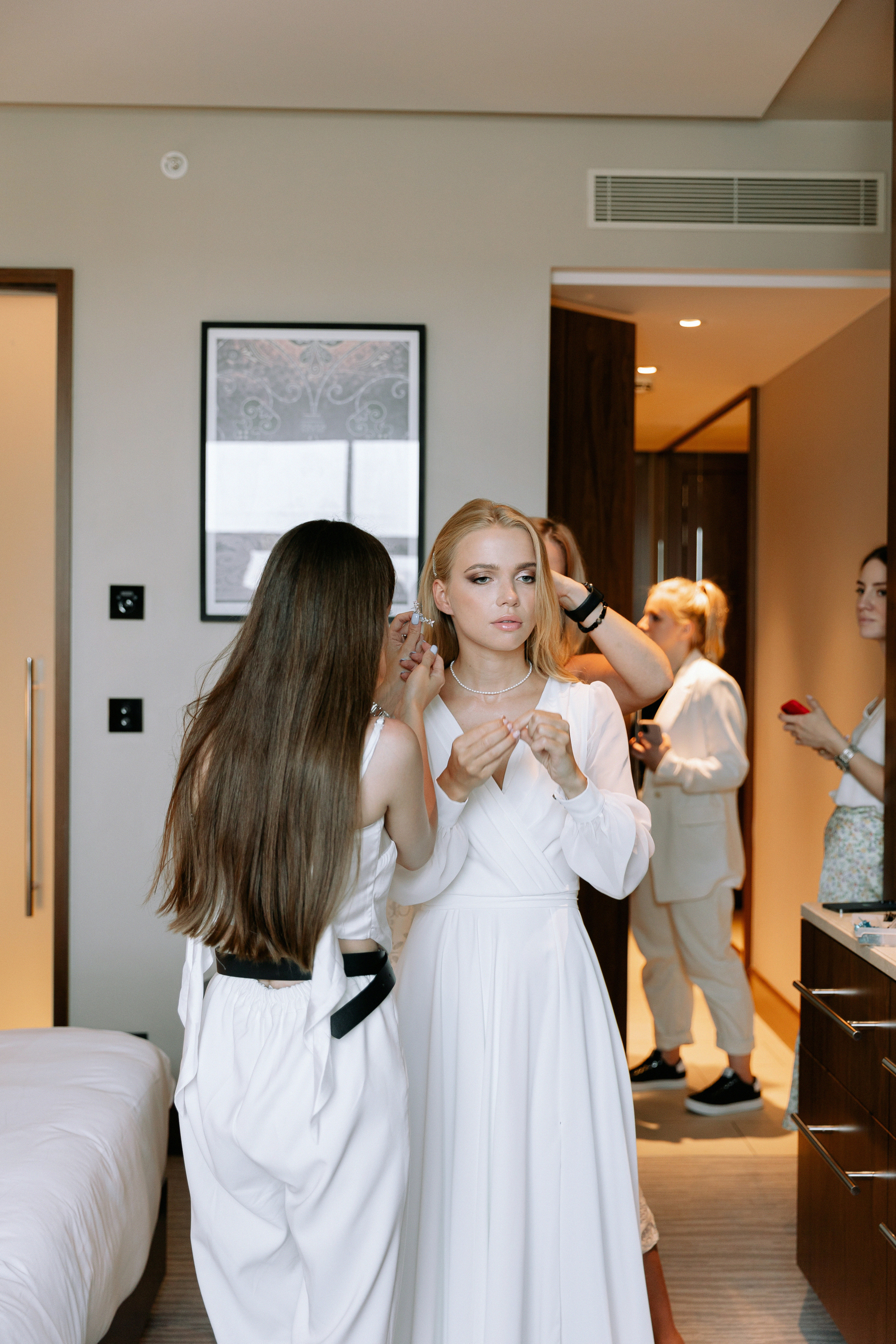 Елена и Адам в самом свадебном отеле ХАЯТ. Свадебный фотограф Москва