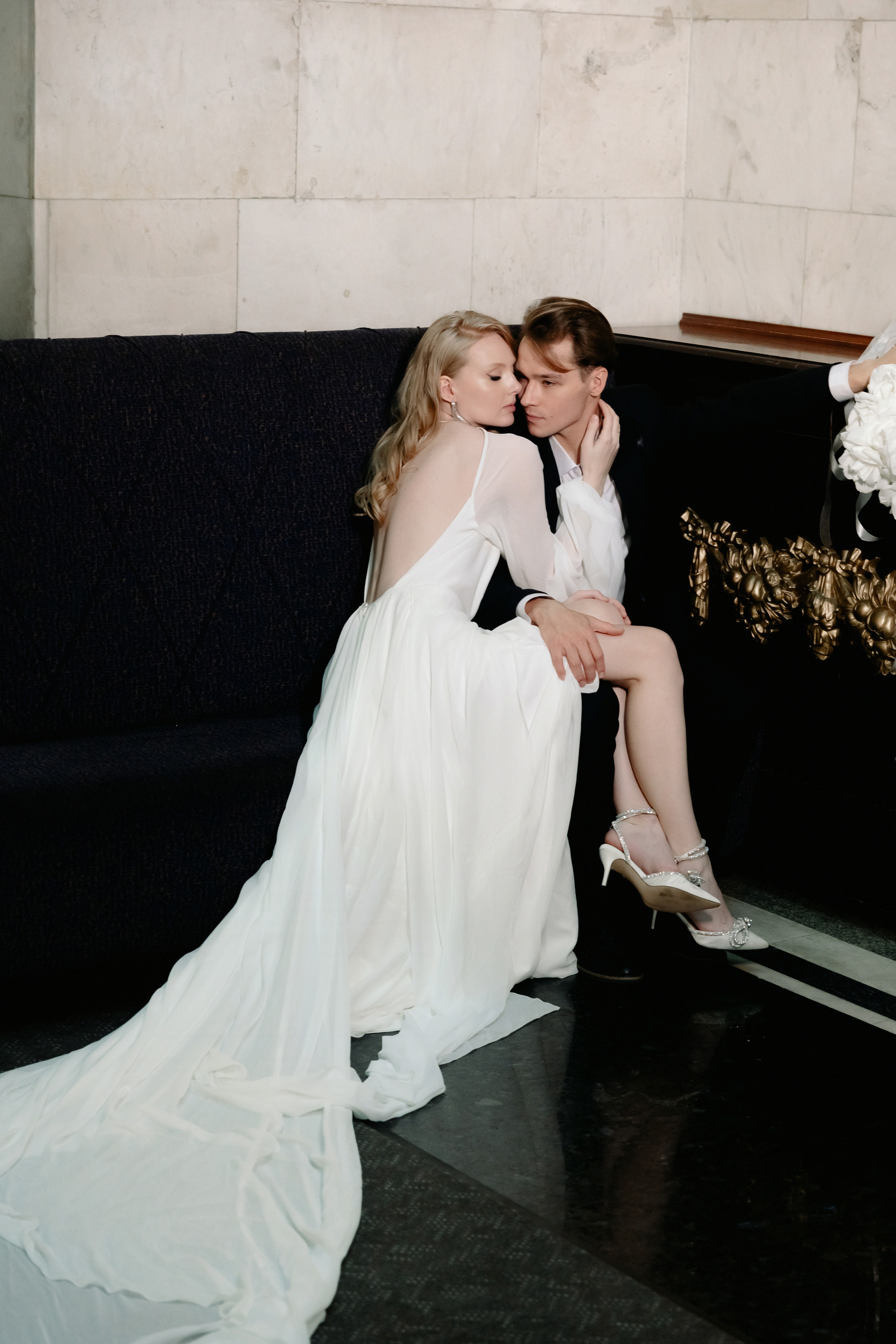 Никита и Мария: отель Хилтон Ленинградская. Свадебный фотограф Москва