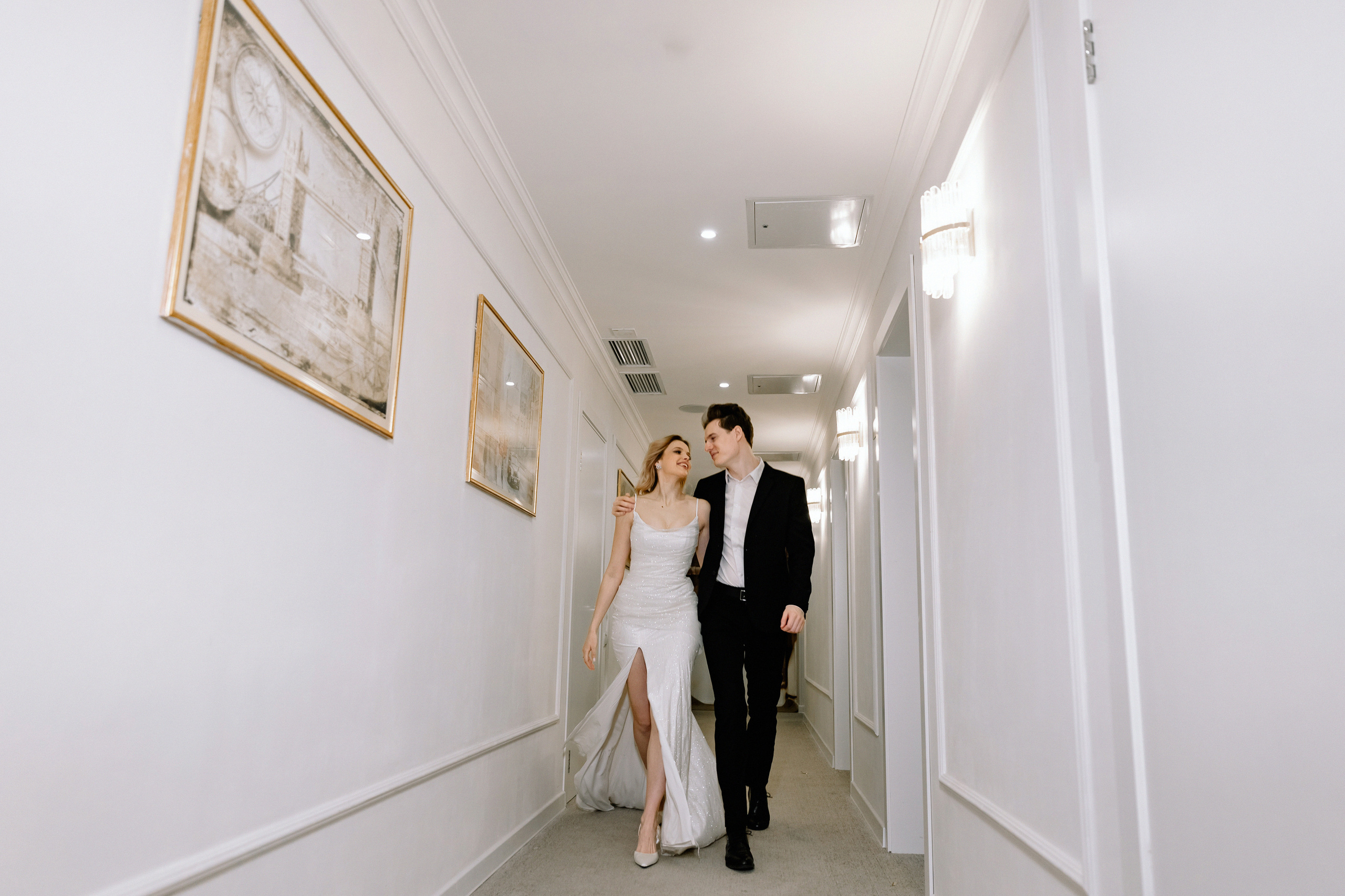 АРХИВ Лиза и Виталий: отель Люмьер. Свадебный фотограф Москва