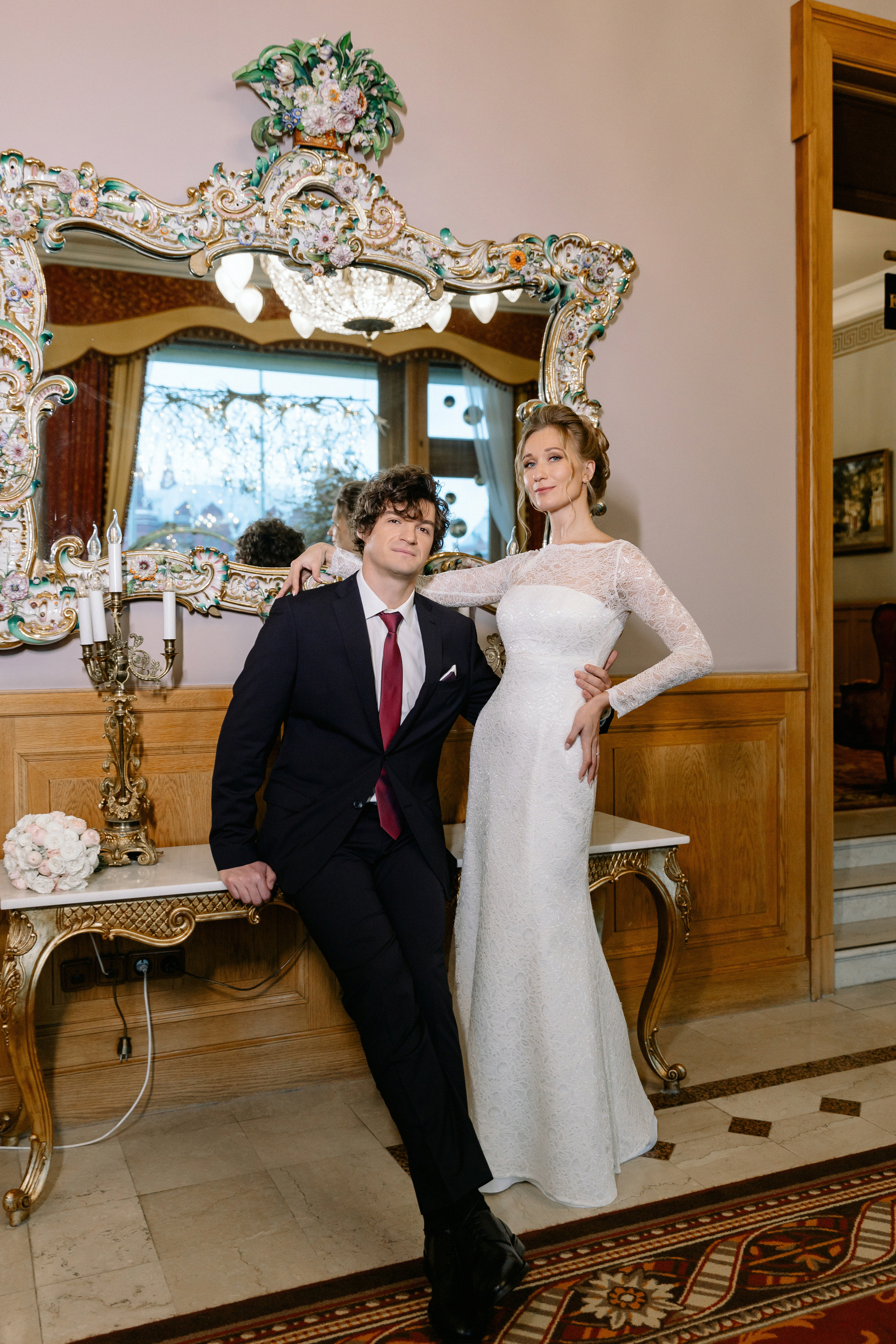 АРХИВ Полина и Егор. Отель Националь. Свадебный фотограф Москва