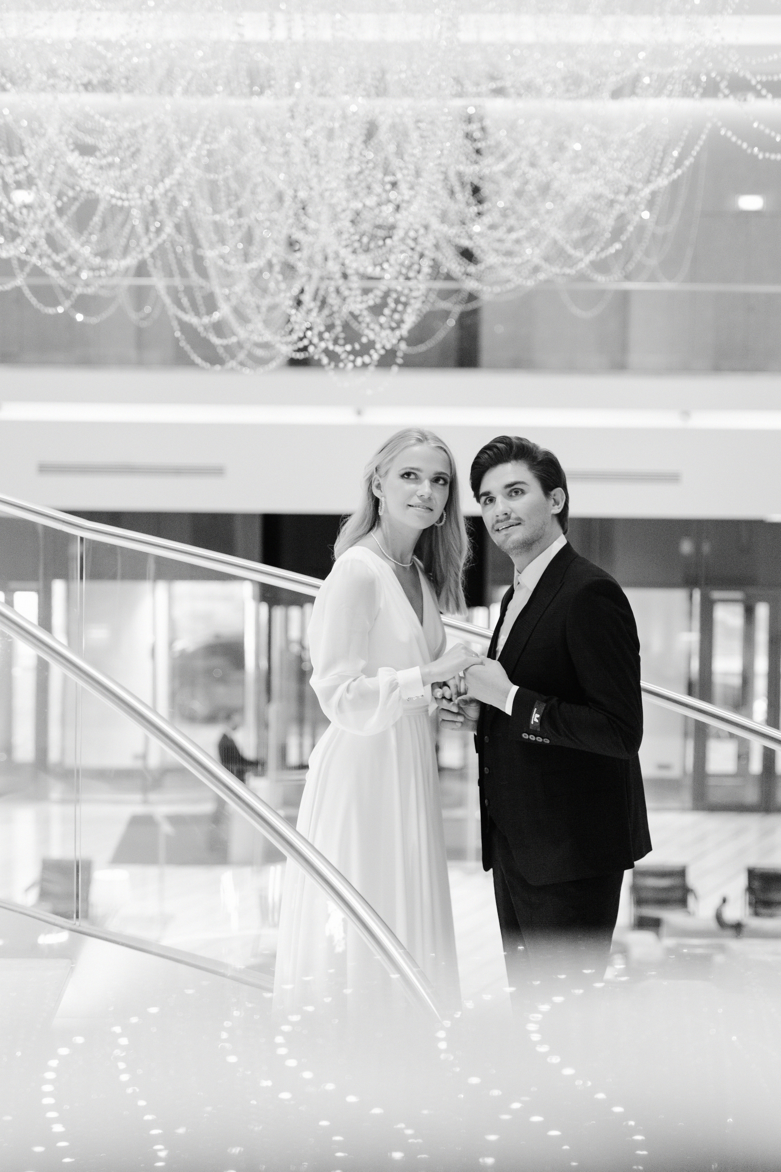 Елена и Адам в самом свадебном отеле ХАЯТ. Свадебный фотограф Москва