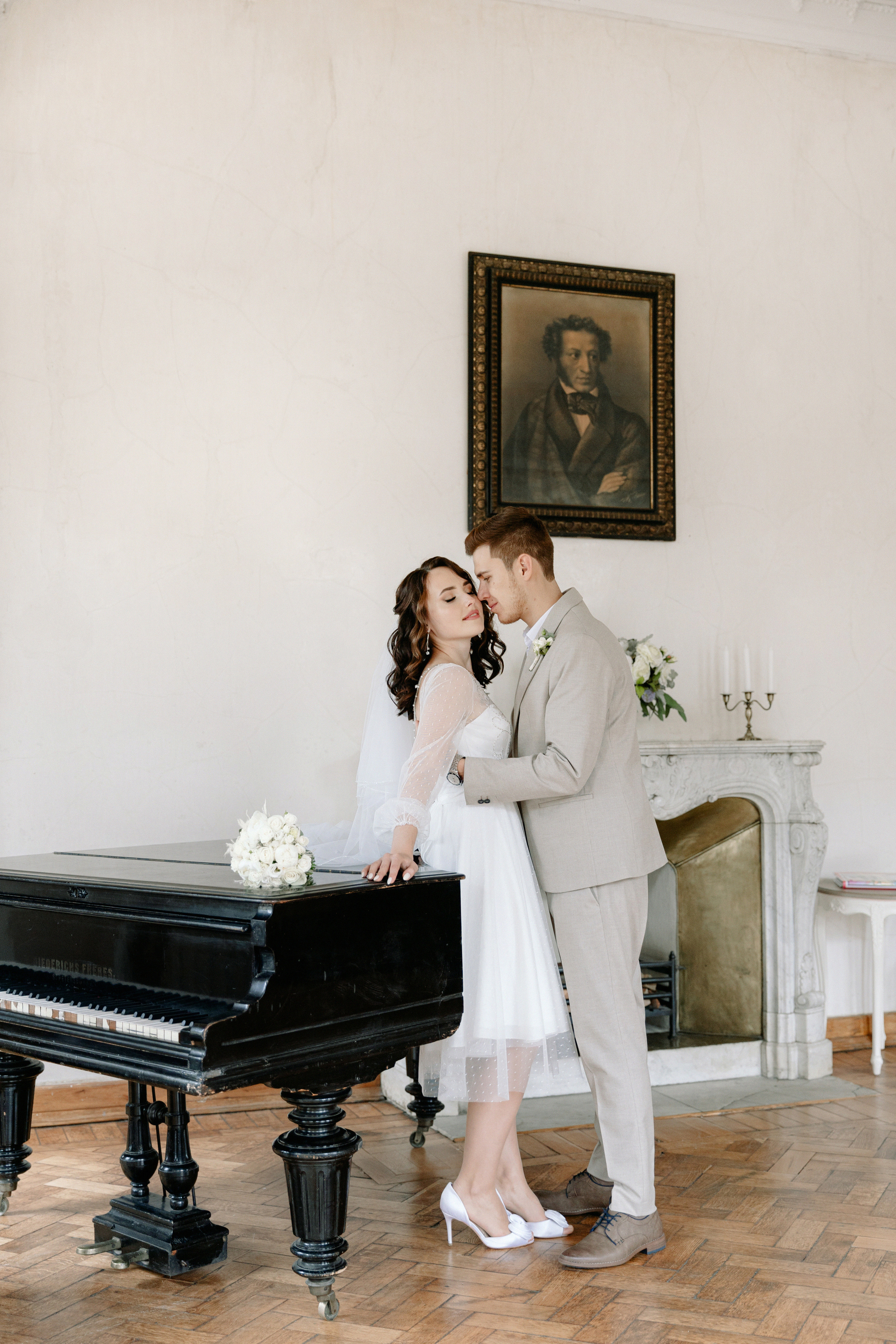 АРХИВ Наталья и Роман. Читальня им Пушкина. Грибоедовский ЗАГС. Свадебный фотограф Москва