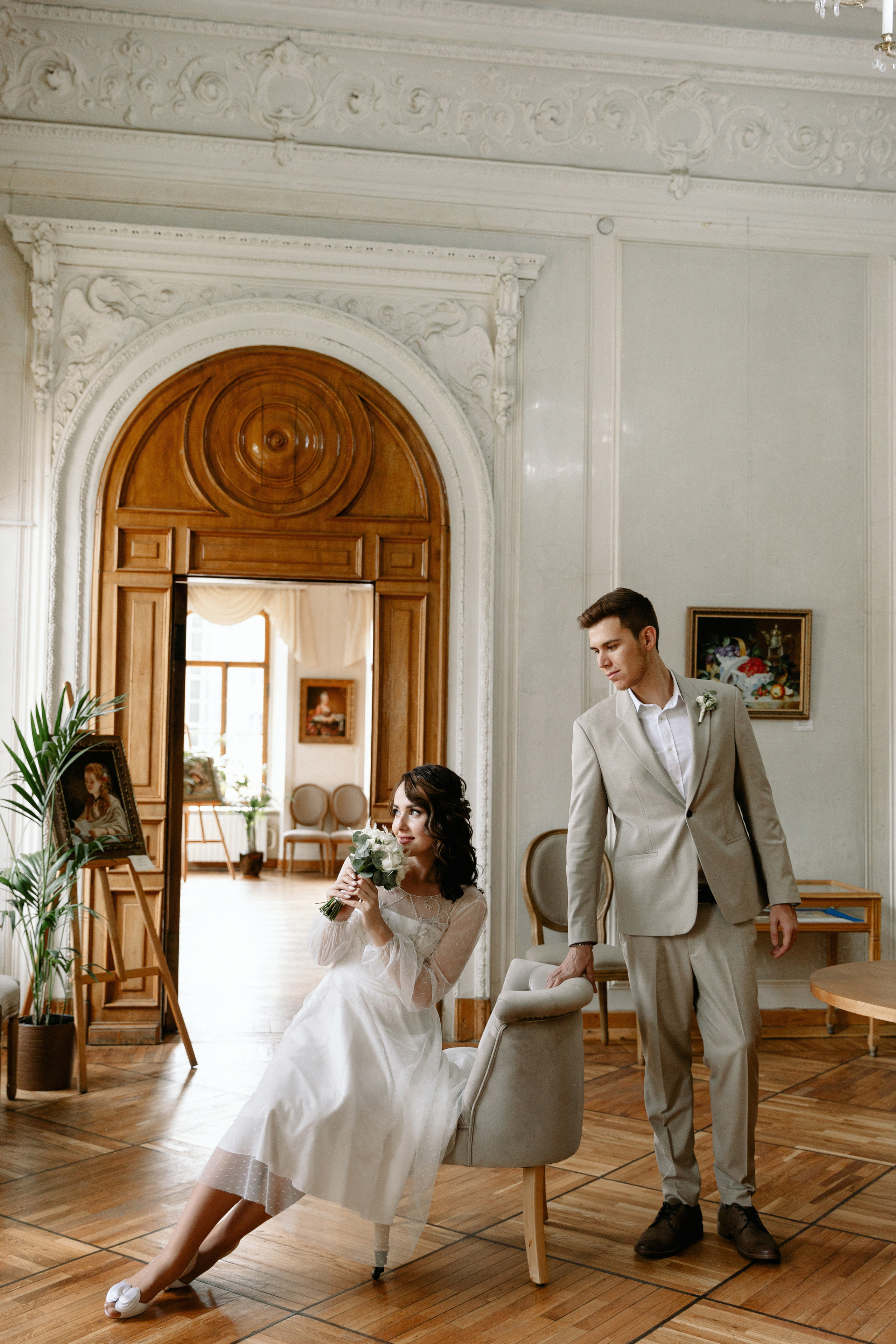 АРХИВ Наталья и Роман. Читальня им Пушкина. Грибоедовский ЗАГС. Свадебный фотограф Москва