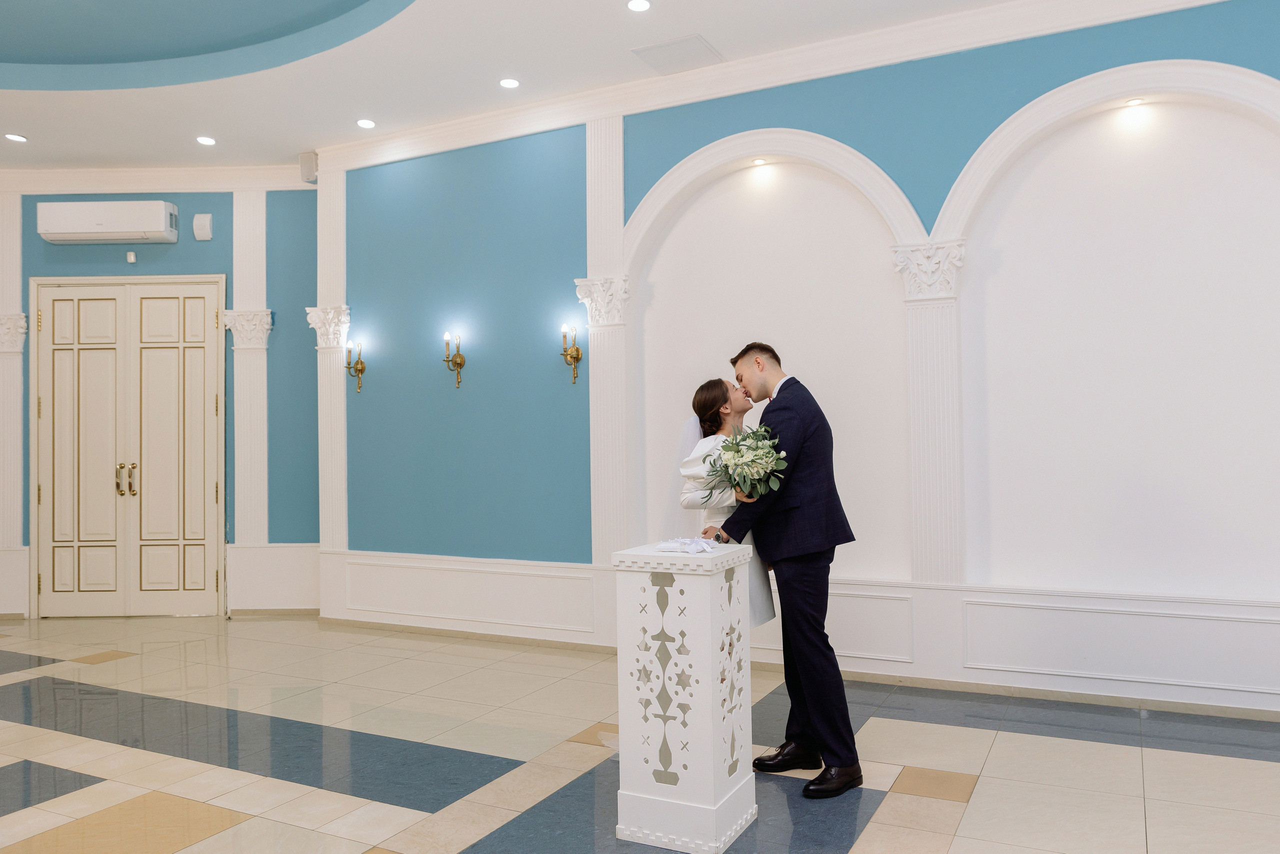 АРХИВ Катя и Андрей, Таганский ЗАГС. Библиотека-читальня имПушкина. Свадебный фотограф Москва