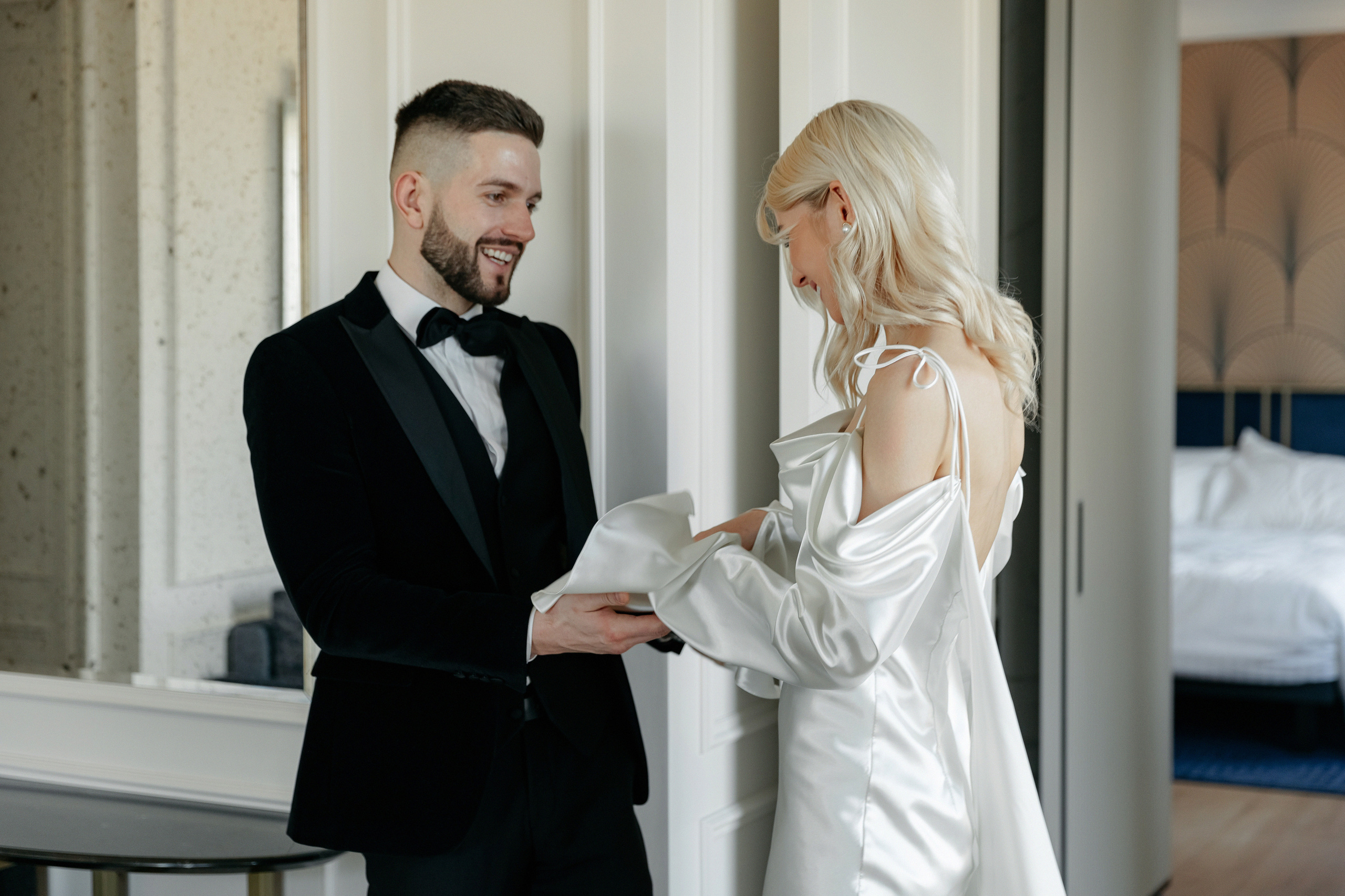 Татьяна и Алексей в отеле Мариотт АРХИВ. Свадебный фотограф Москва