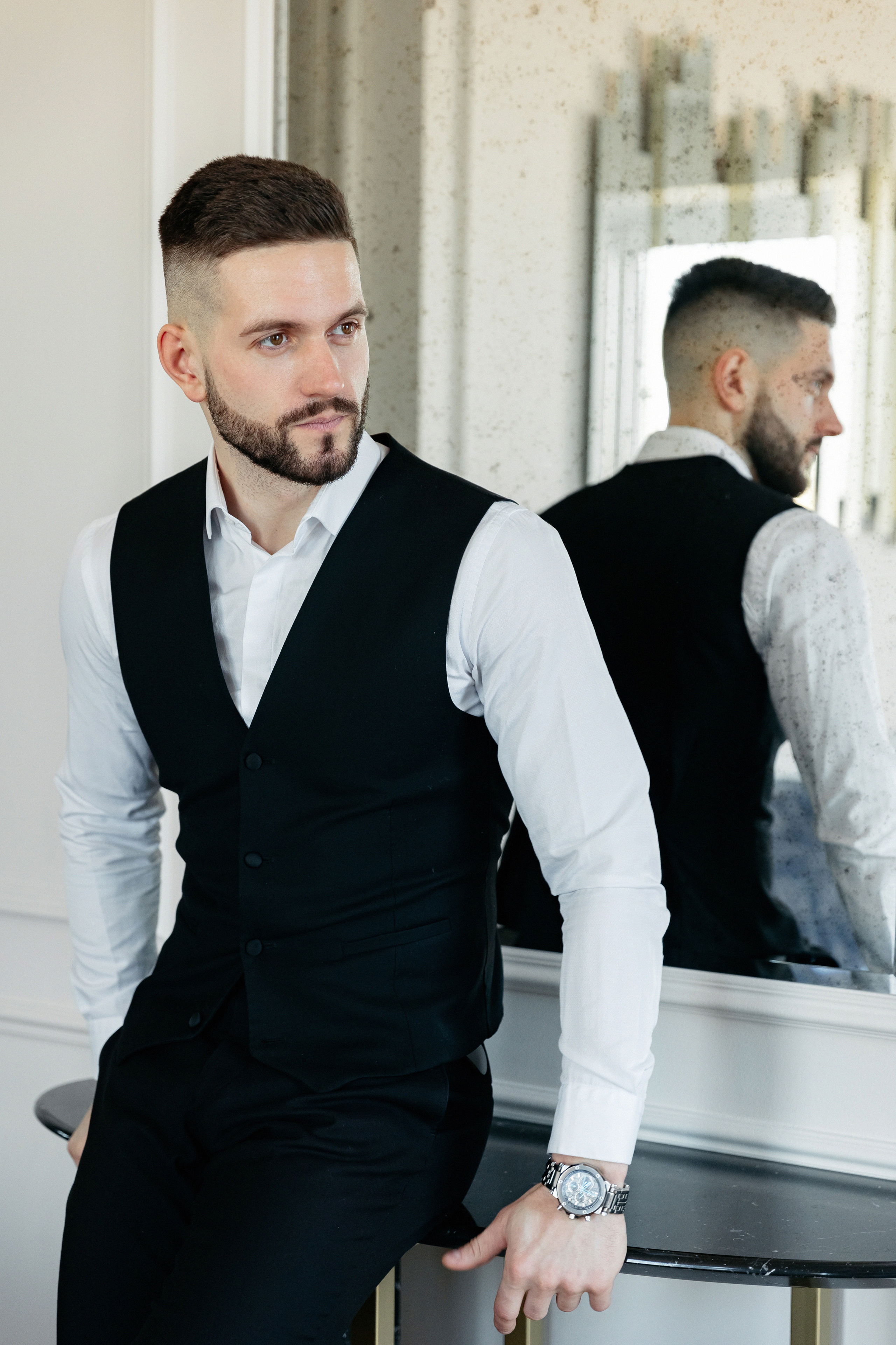 Татьяна и Алексей в отеле Мариотт АРХИВ. Свадебный фотограф Москва