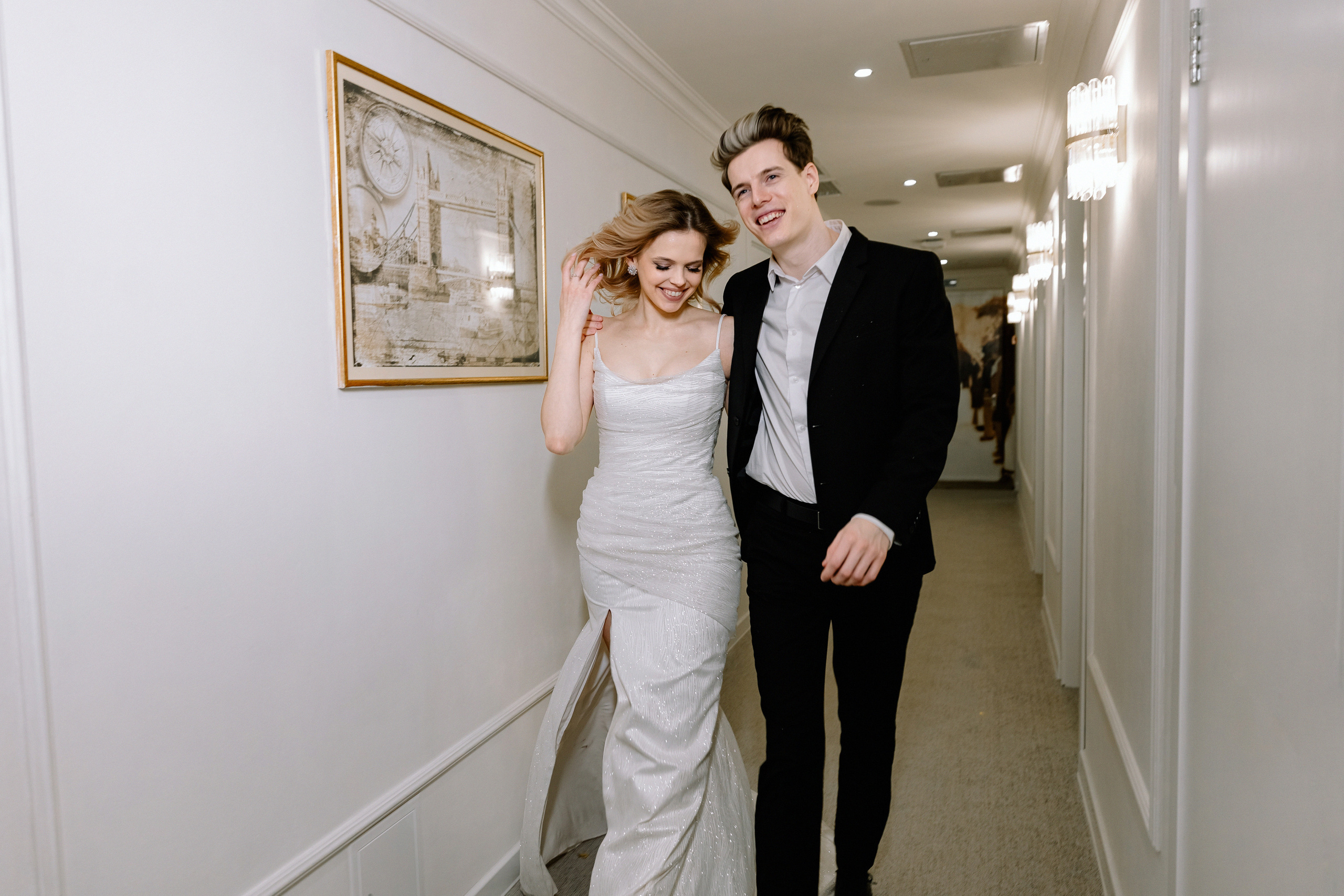 АРХИВ Лиза и Виталий: отель Люмьер. Свадебный фотограф Москва