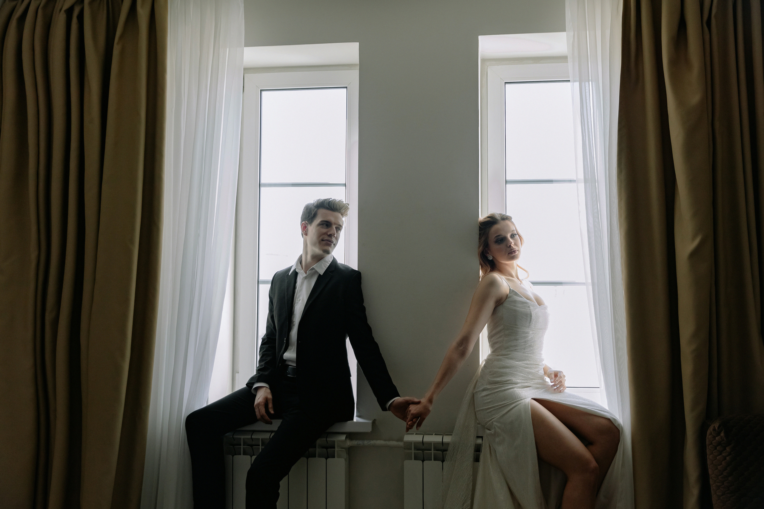 АРХИВ Лиза и Виталий: отель Люмьер. Свадебный фотограф Москва