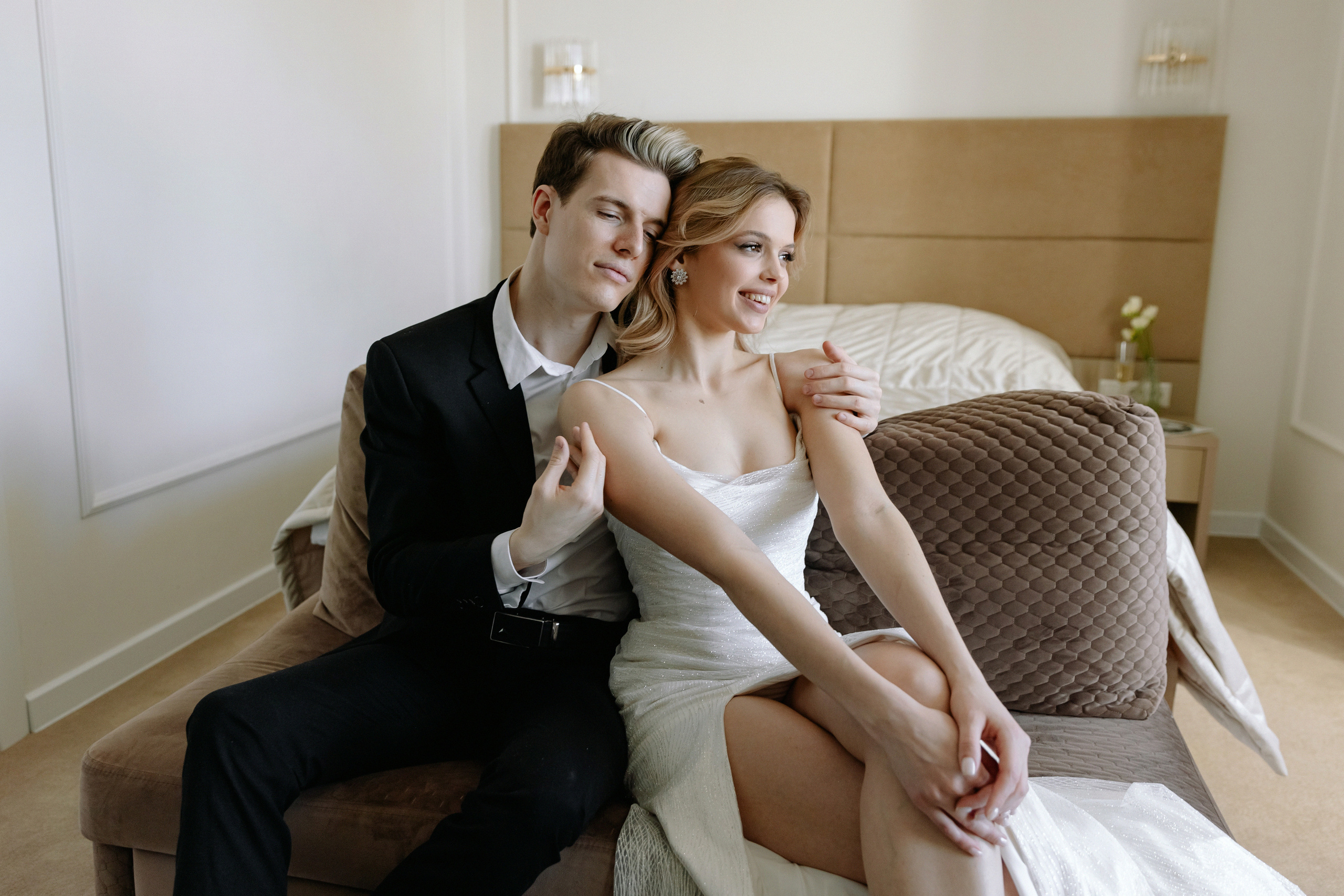 АРХИВ Лиза и Виталий: отель Люмьер. Свадебный фотограф Москва