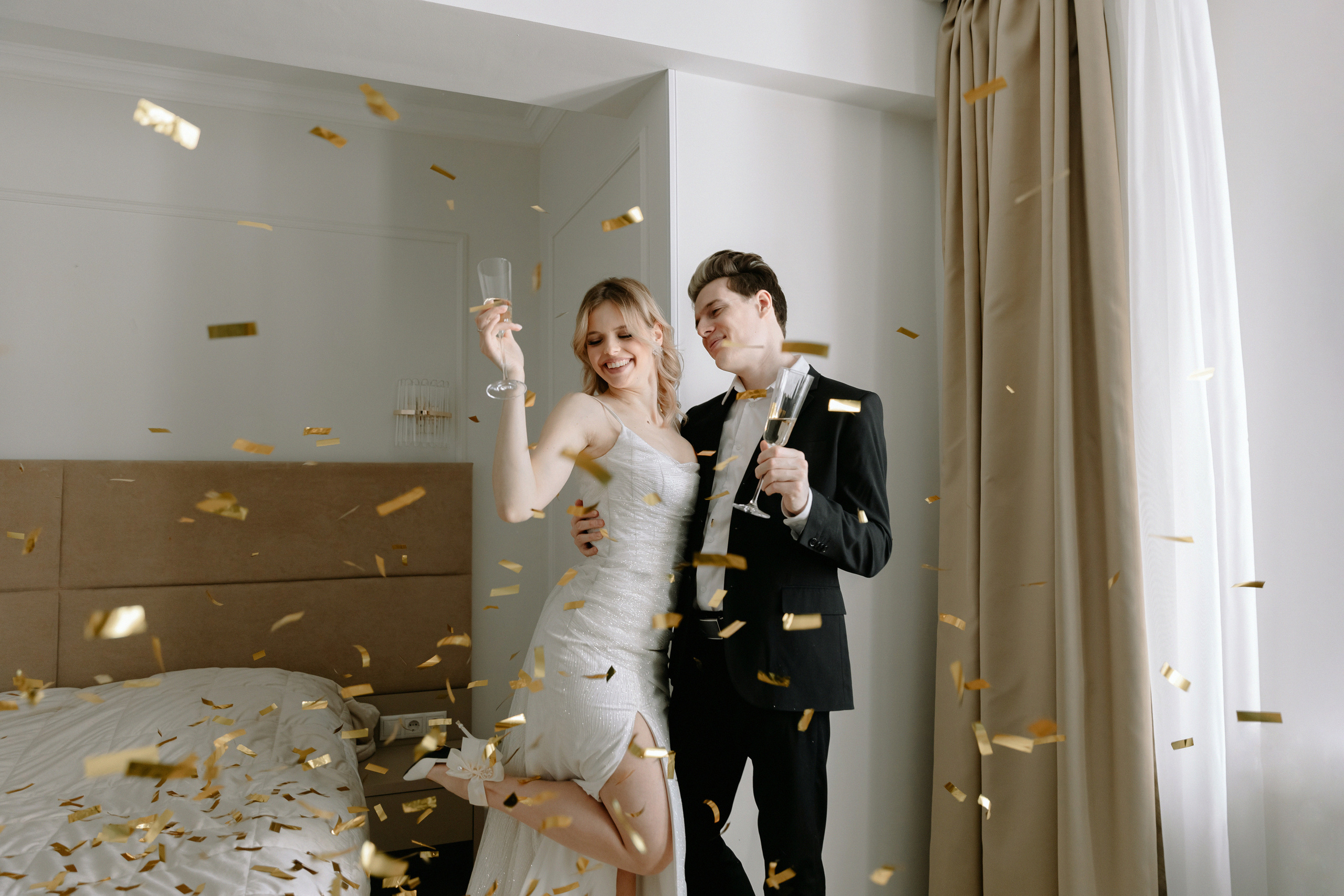 АРХИВ Лиза и Виталий: отель Люмьер. Свадебный фотограф Москва