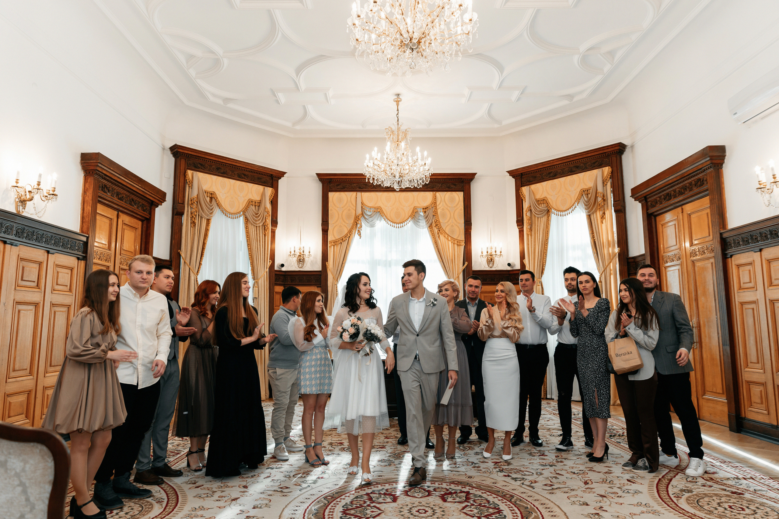 АРХИВ Наталья и Роман. Читальня им Пушкина. Грибоедовский ЗАГС. Свадебный фотограф Москва