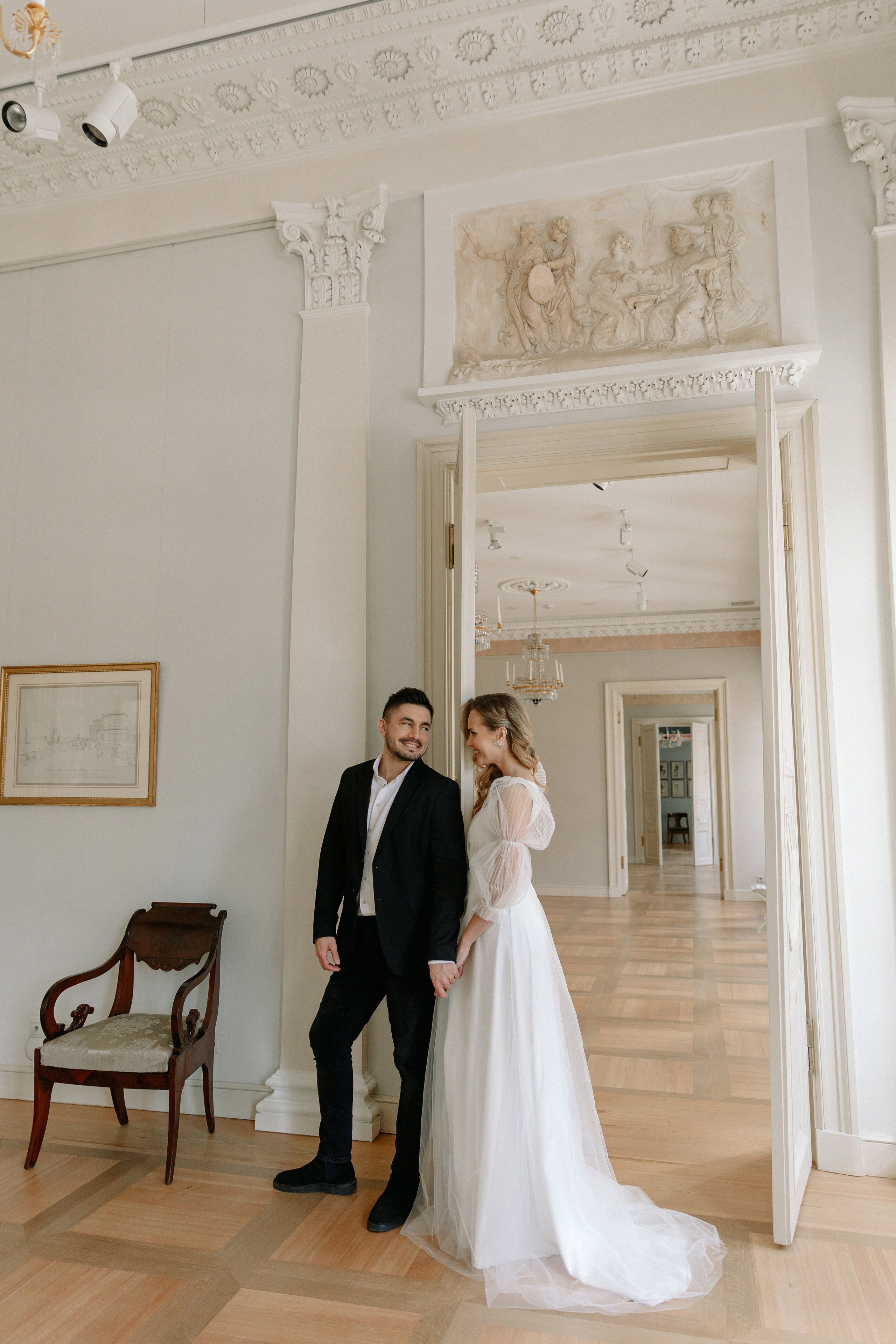 Наталья и Ридан. Усадьба Муравьевых-Апостолов АРХИВ. Свадебный фотограф Москва