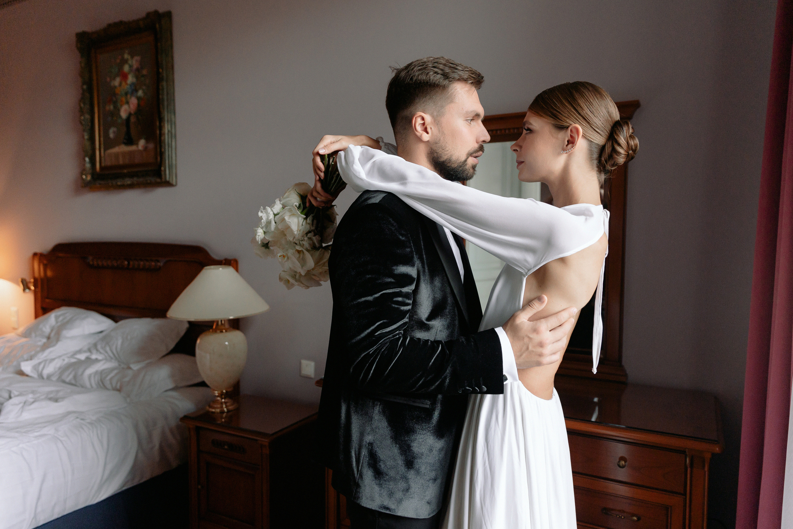 Роберт и Луиза: свадебный день в отеле НАЦИОНАЛЬ. Свадебный фотограф Москва