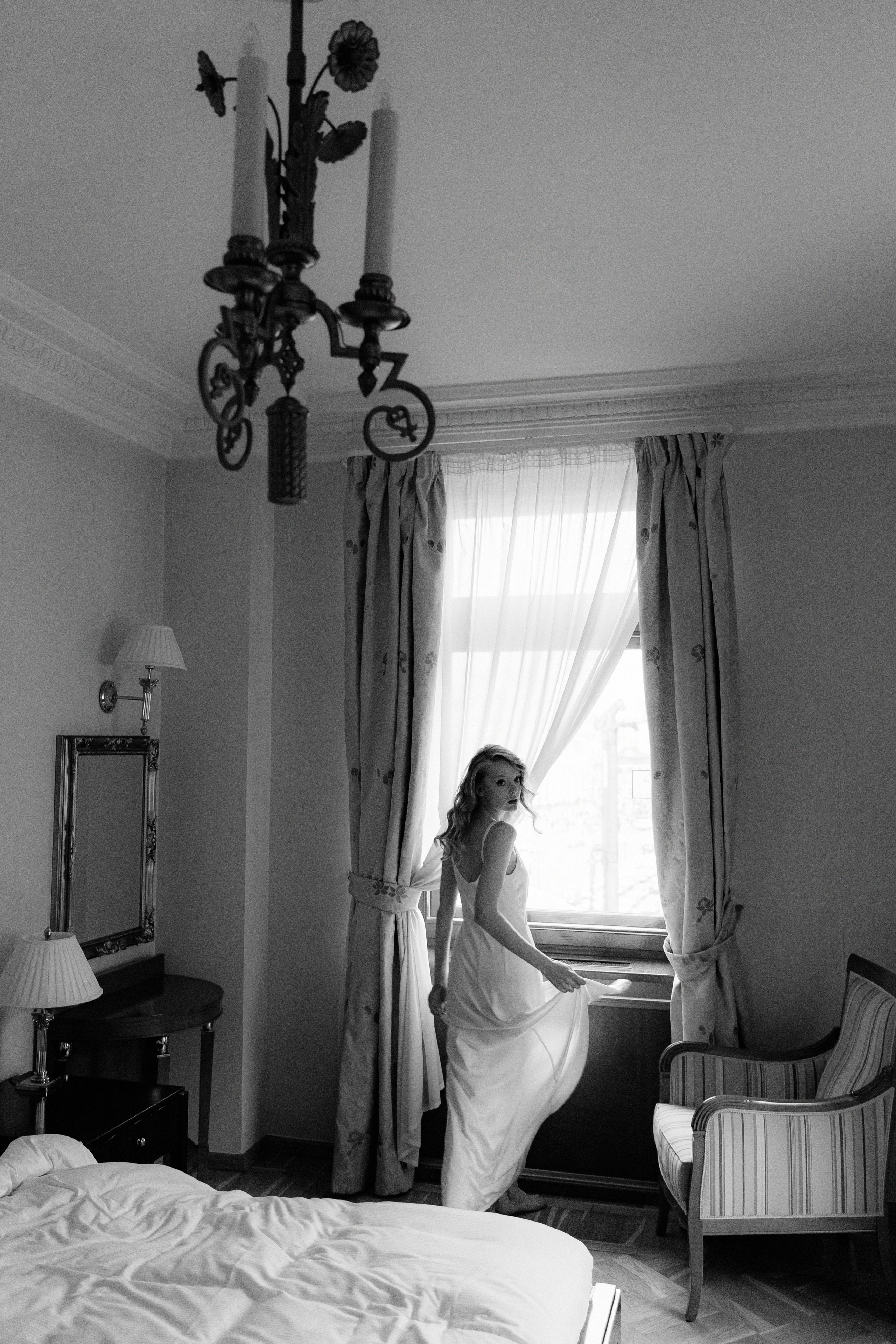 Никита и Мария: отель Хилтон Ленинградская. Свадебный фотограф Москва