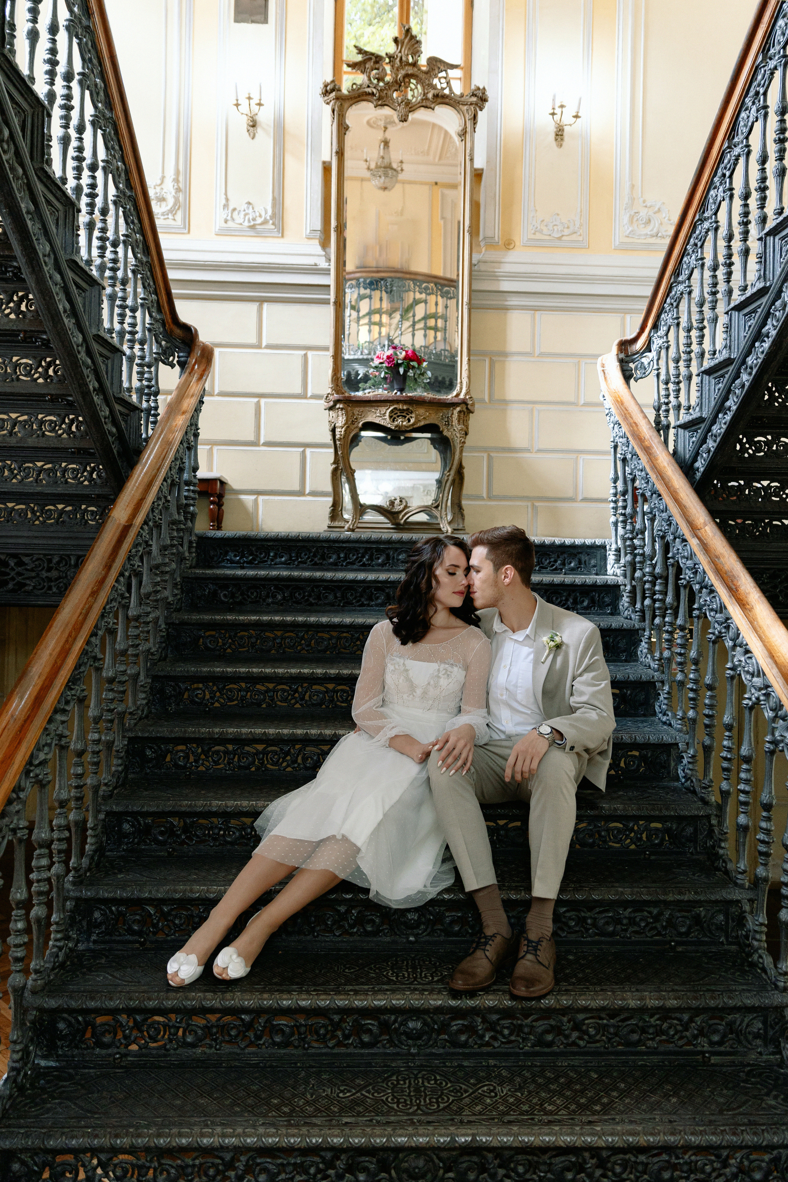 АРХИВ Наталья и Роман. Читальня им Пушкина. Грибоедовский ЗАГС. Свадебный фотограф Москва