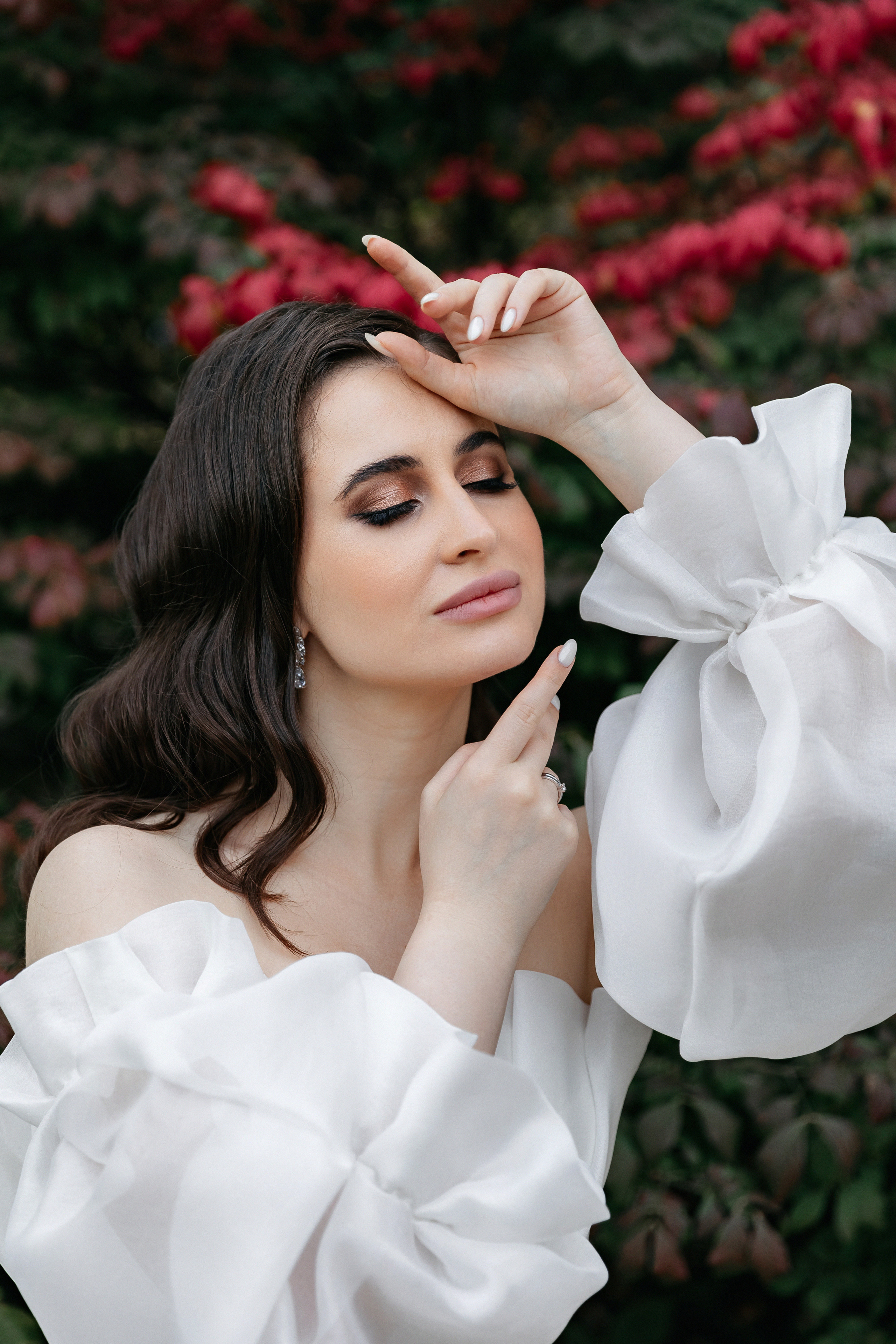 АРХИВ Ангелина и Денис: Отель Мовенпик, Аптекарский огород, ресторан Гусятникофф. Свадебный фотограф Москва