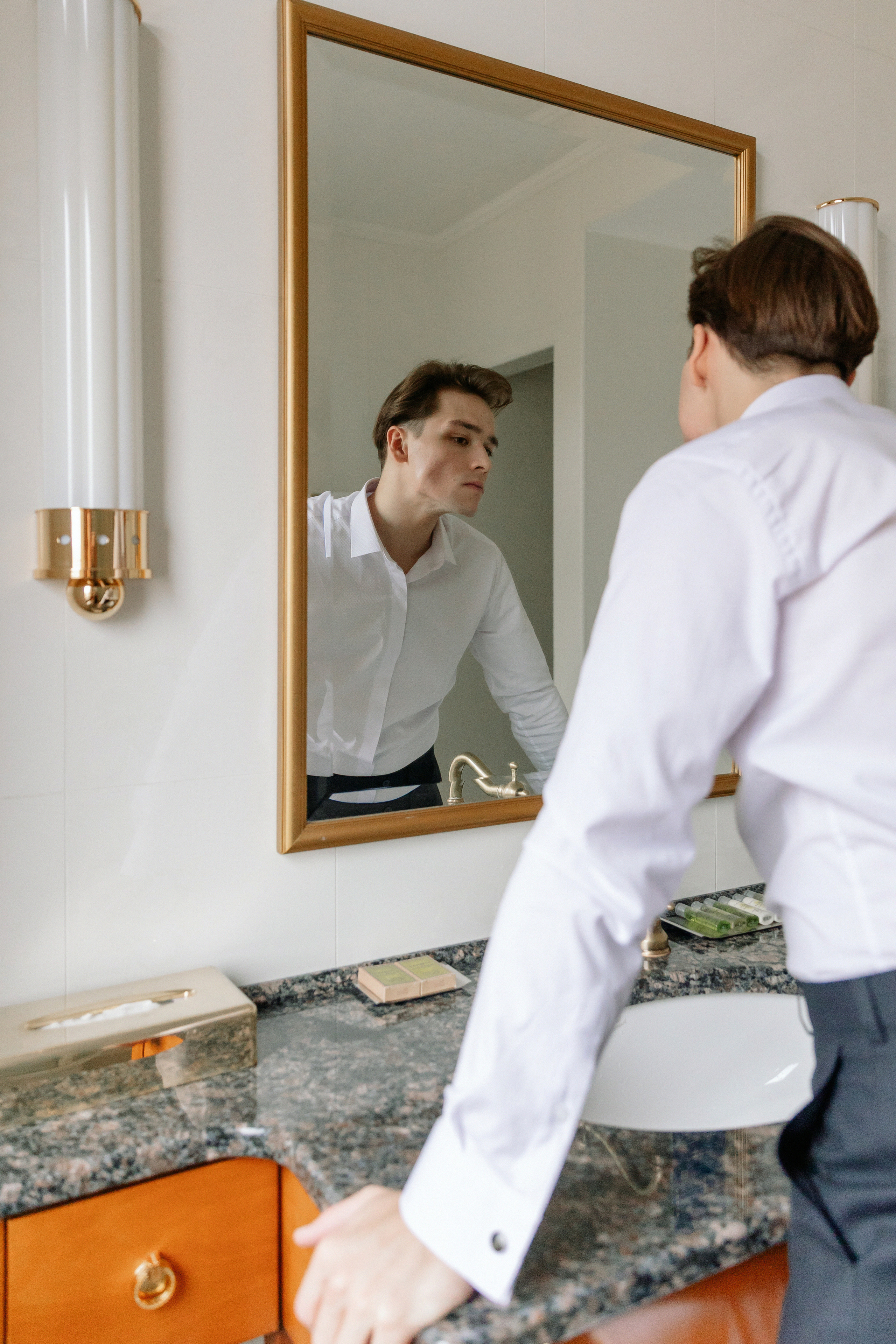 Никита и Мария: отель Хилтон Ленинградская. Свадебный фотограф Москва