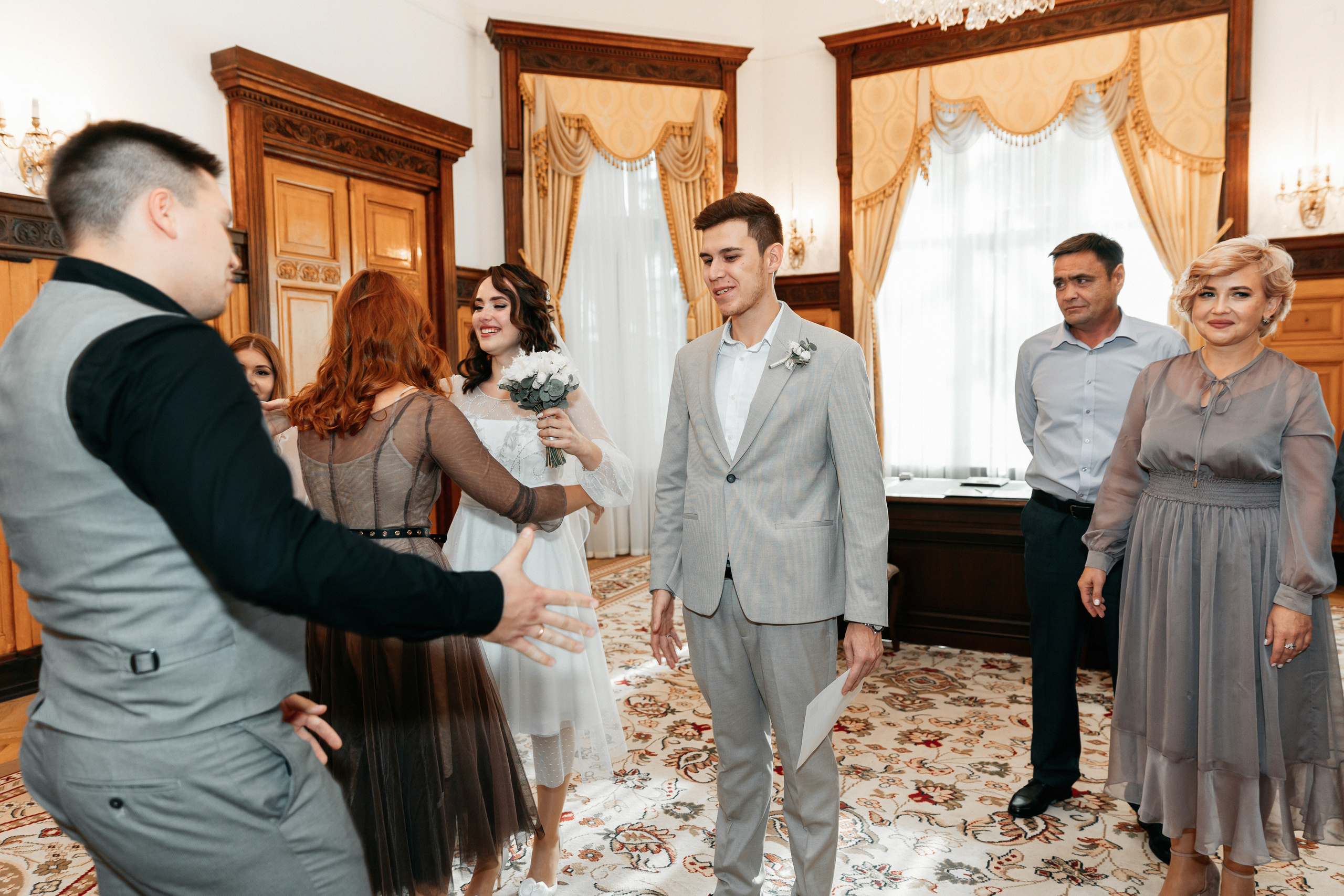 АРХИВ Наталья и Роман. Читальня им Пушкина. Грибоедовский ЗАГС. Свадебный фотограф Москва