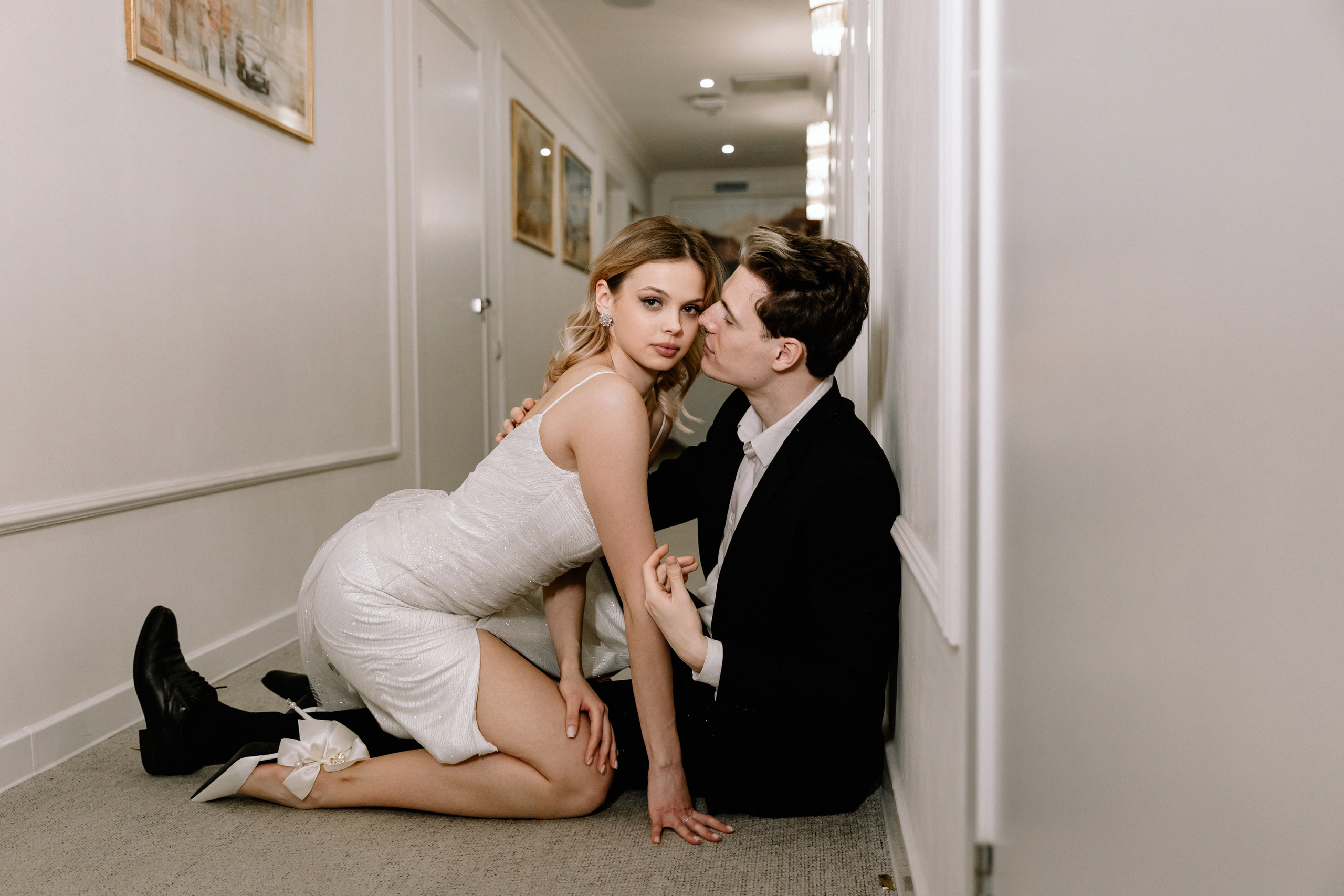 АРХИВ Лиза и Виталий: отель Люмьер. Свадебный фотограф Москва