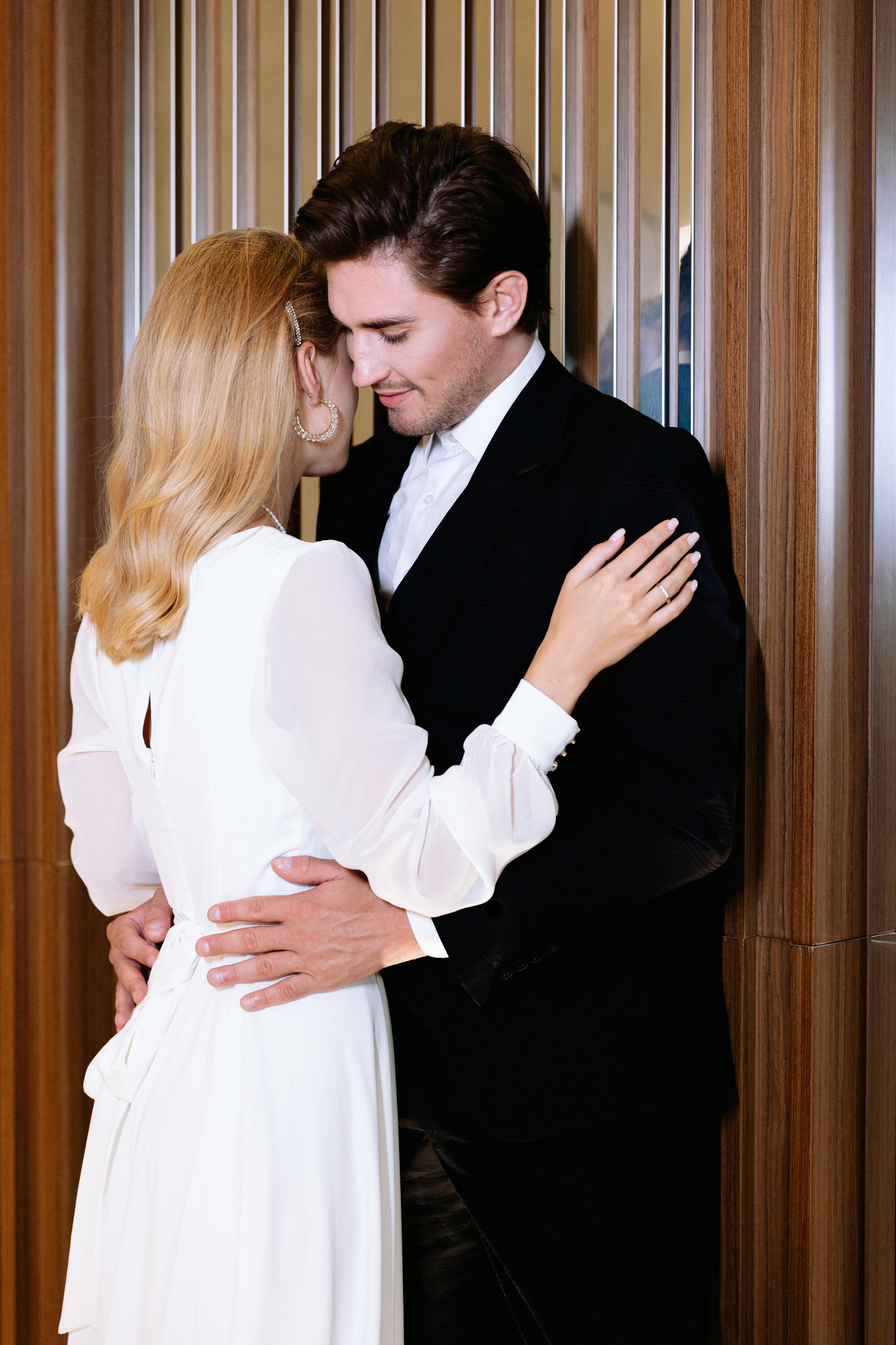 Елена и Адам в самом свадебном отеле ХАЯТ. Свадебный фотограф Москва