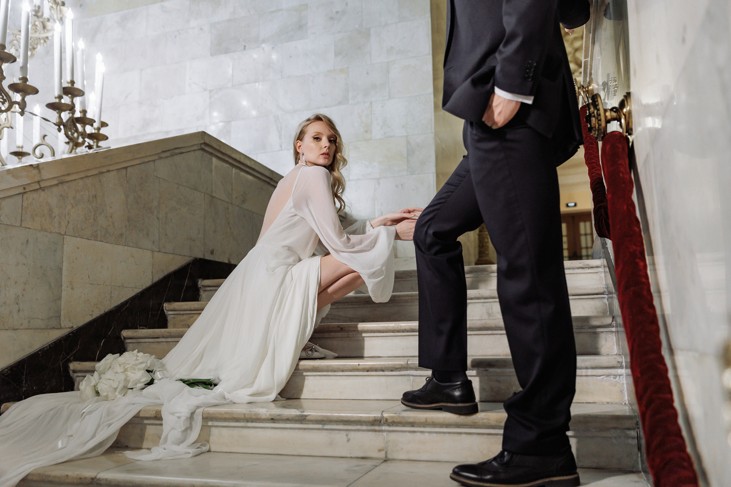 Никита и Мария: отель Хилтон Ленинградская. Свадебный фотограф Москва