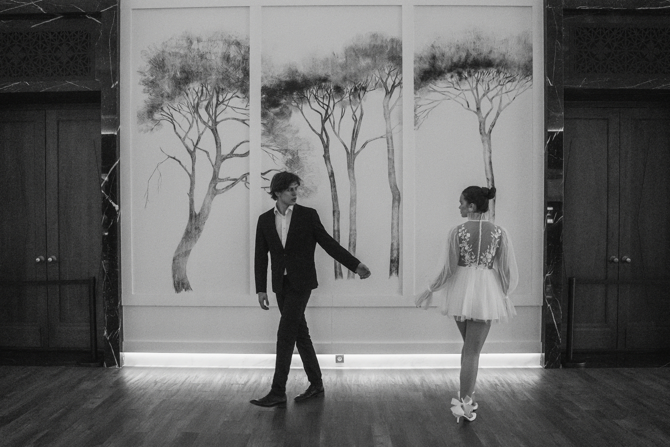 АРХИВ Ирина и Игорь: романтика в кинотеатре ХУДОЖЕСТВЕННЫЙ. Свадебный фотограф Москва