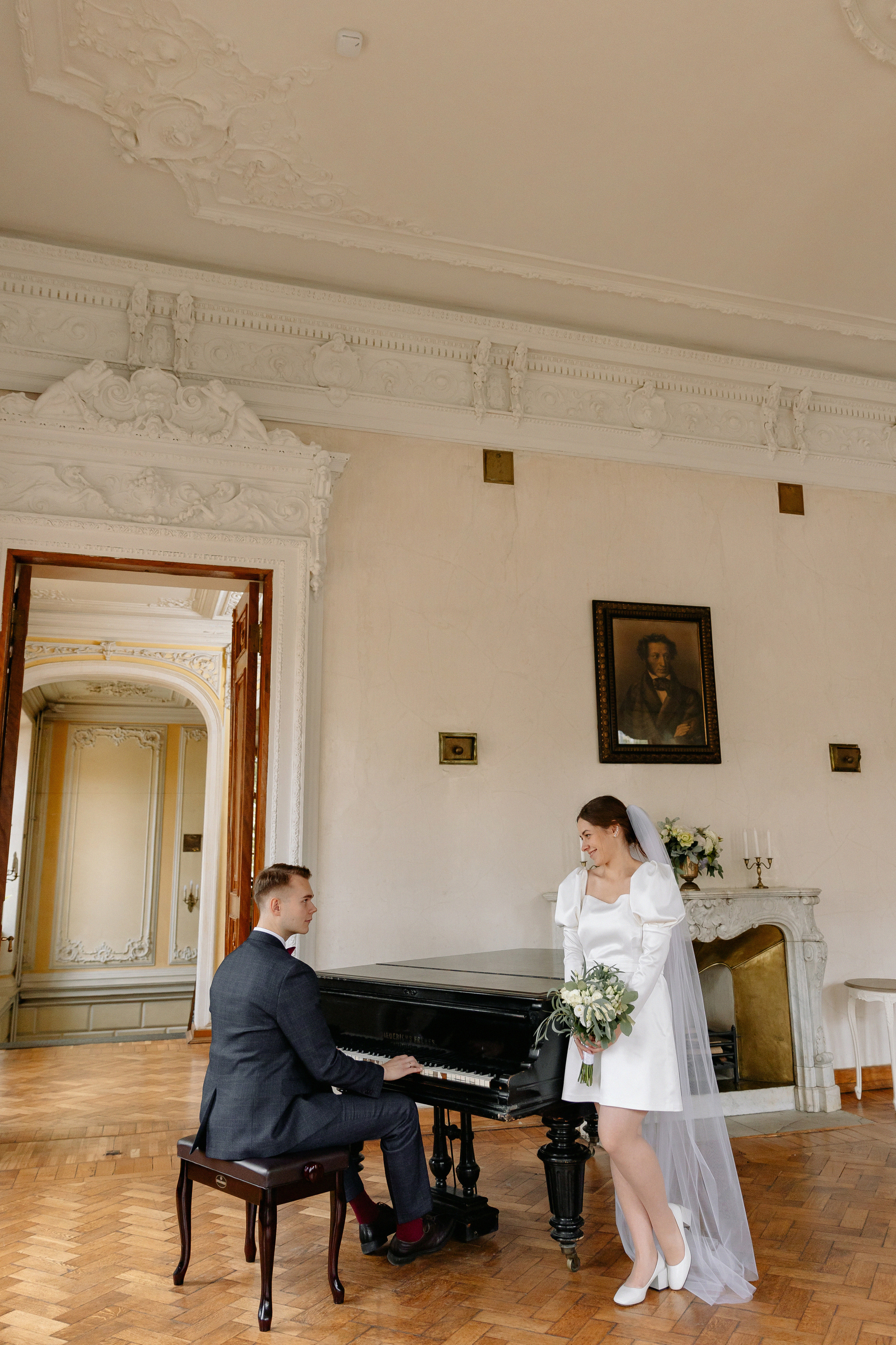 АРХИВ Катя и Андрей, Таганский ЗАГС. Библиотека-читальня имПушкина. Свадебный фотограф Москва