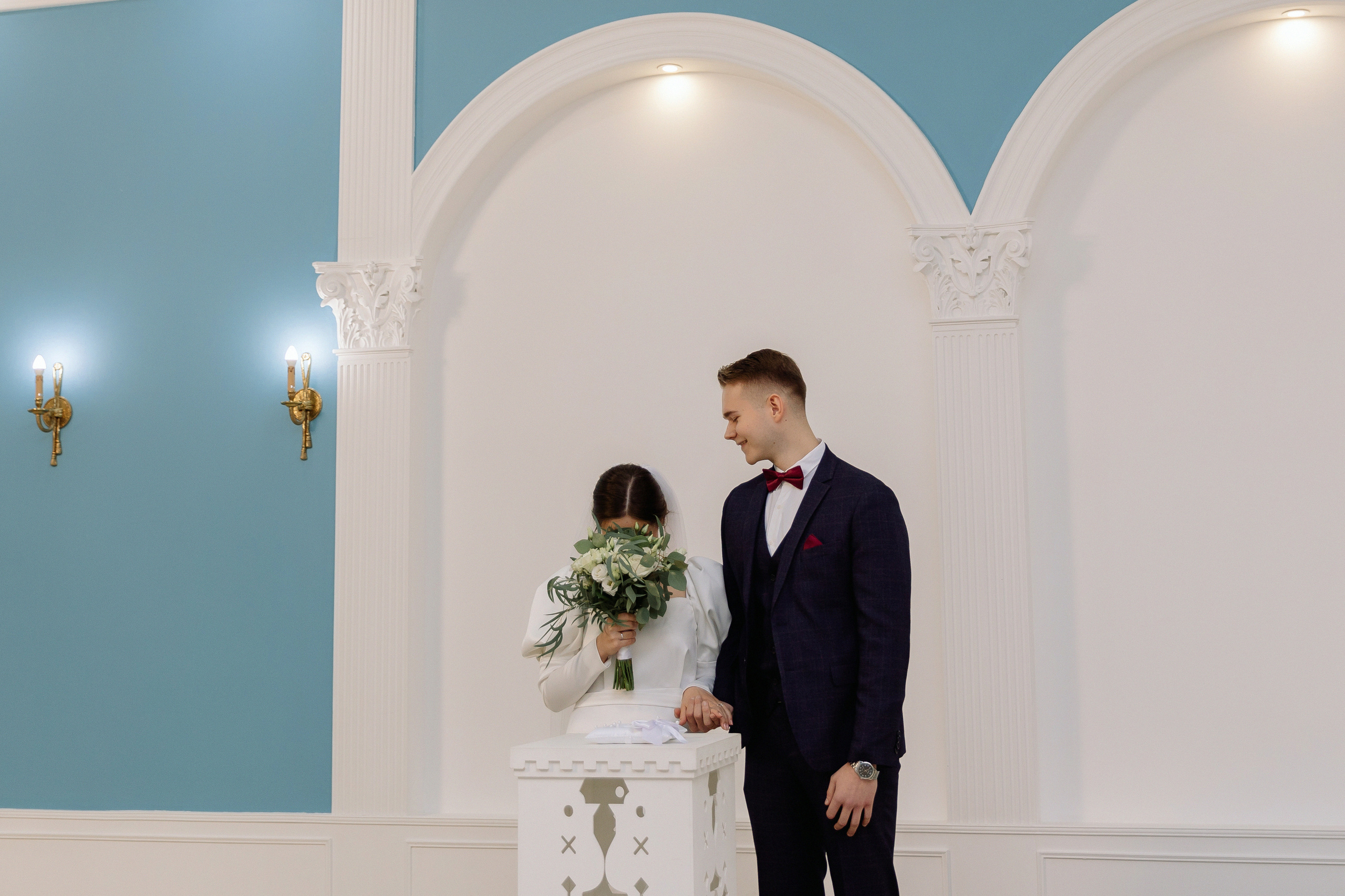 АРХИВ Катя и Андрей, Таганский ЗАГС. Библиотека-читальня имПушкина. Свадебный фотограф Москва